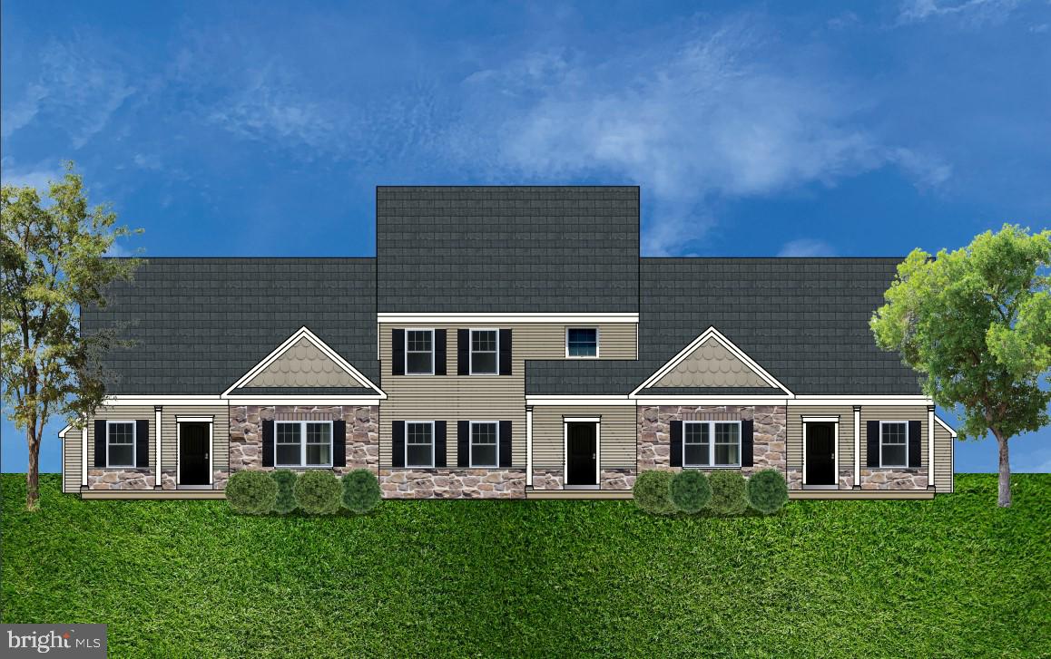 New 2 story end unit plan that features a first floor master bedroom/bath, 2 car garage and large rooms. Home is nearly completed and ready for you. Gorgeous end unit with  2 car garage,  large living room, large kitchen/dining area and Primary bedroom and bath on first floor.  Upstairs consists of 2 bedrooms, bath , loft and storage area.   Open Houses to begin Sunday December 6th. 1 to  3. This will act as the Model Home for Stoneybrook until either sold or a new Model Home is built.
