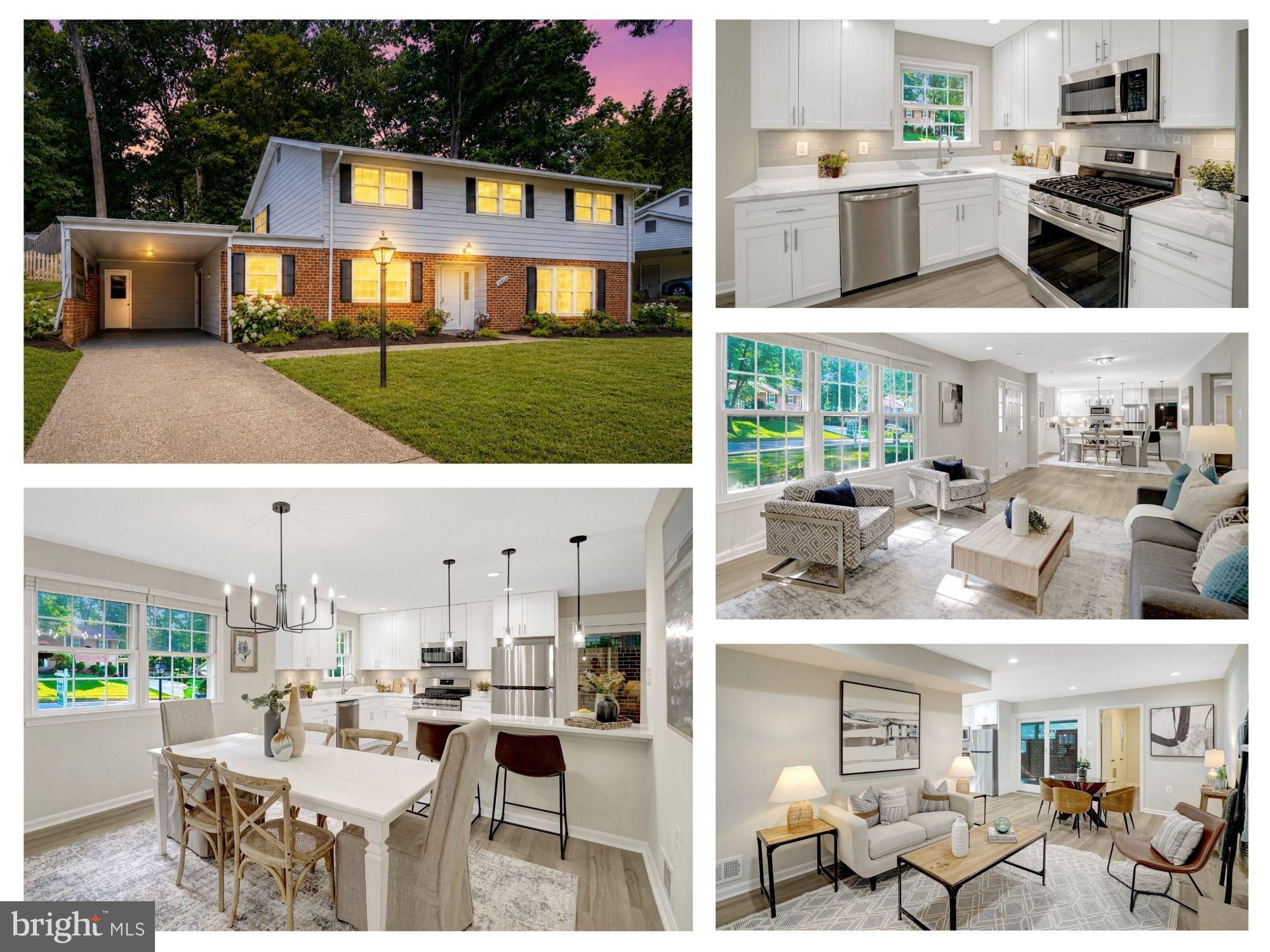 Public Open House Thursday 6/18, 4-6pm, Sat 6/20, 2-4pm

Welcome to Winterset — one of Annandale’s most beloved and sought-after communities, where quiet tree-lined streets, neighborly charm, and top-tier schools come together to create an exceptional place to call home. Perfectly situated on a spacious 0.25-acre lot, this beautifully updated 4-bedroom, 2.5-bath home offers a rare combination of space, style, and an unbeatable location within the top-rated Woodson High School pyramid. Step into an inviting living room featuring oversized windows, recessed lighting and a new light fixture. The formal dining area offers classic charm with a new chandelier and access to the open kitchen. The updated gourmet kitchen boasts stainless steel appliances, tile backsplash, recessed lighting, abundant cabinetry, and access to the family room, laundry room and car-port. Enjoy cozy evenings in the family room with a woodburning fireplace and more recessed lighting. Upstairs, the primary suite includes an en-suite bathroom, a spacious dressing area, and separate vanity.  Glass doors off the dressing area lead you to the backyard and patio area- a perfect place to relax with your morning coffee.  The upper level offers three additional bedrooms and a shared hallway full bathroom. Additional highlights include a covered carport with a deep driveway, fresh landscaping and a new HVAC system (2025) and refrigerator (2026). Enjoy the vibrant, pedestrian friendly community with fun neighborhood events, great curb appeal, and access to parks, playgrounds, and Fairfax County wooded bike paths. Convenient location close to Audrey Moore Rec Center, community pools, NOVA, and George Mason University. Just minutes to Mosaic District, City of Fairfax, and Tysons Corner for premier shopping, dining, and entertainment. A commuter’s dream—only 1 mile to I-495 and EZ Pass lanes, with quick access to I-66, Rt. 236, Rt. 50, and Dunn Loring Metro.