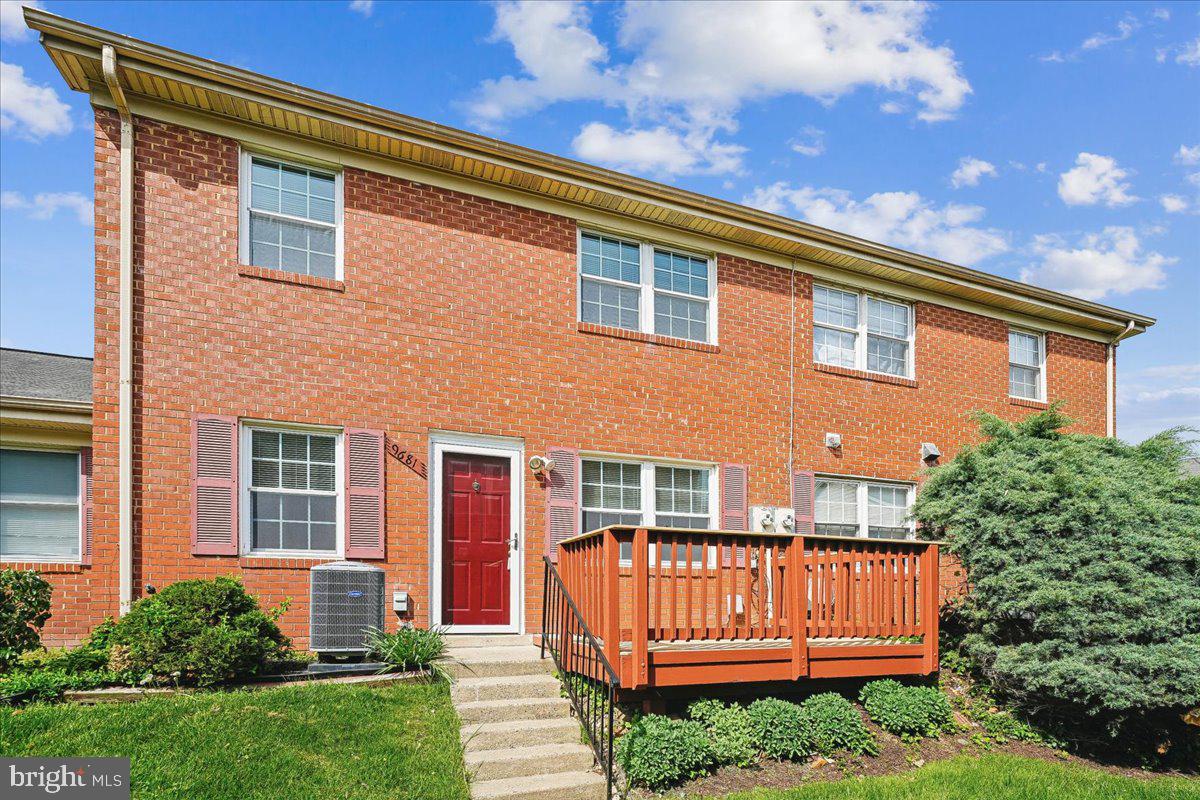 Welcome to a totally upgraded, conveniently located two level condo, with two bedrooms and one bath on the upper level.  This bright and airy unit, has a very inviting deck at the front, allowing for some relaxing summer evenings with friends and family.  Having an outdoor deck is such a bonus during the good weather seasons - spring, summer and even into the cooler fall season.  The spacious living room may be used for both living and perhaps a small office area near the large front window.  The cozy dining room is just off the totally upgraded kitchen.  All new cabinets, granite counter and stainless-steel appliances are in the kitchen.  The laundry room, with separate washer and dryer, is just off the kitchen.  Walk up to the large primary bedroom with double closets, new carpet and all freshly painted too.  Then there is the bathroom, so calm and relaxing with tub to ceiling ceramic tiles, new tub, toilet and vanity.  The second bedroom is also a good size, and, like the primary bedroom, this too has a ceiling fan.  All ready for immediate move in - nothing for you to do but bring your furniture and personal belongings.  Don't hesitate.