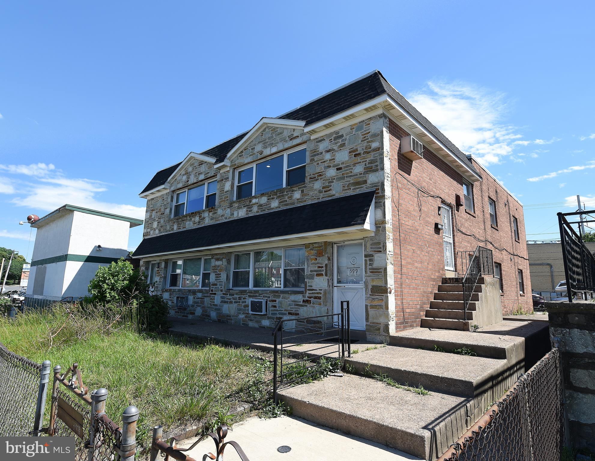 Investor Alert- This home features TWO (2)- 2 bed 1 bath units, an upstairs and downstairs.  The First floor unit, has its direct access to the back room, which houses the utilities for both upstairs and down stairs and the first floor washing machine.  There is direct access to the back yard. The living/ dining room is spacious off the full kitchen.  Lots of storage space and a great size bedrooms.  
There is a nice patio off the front of the house and the space is fenced in.
The Second floor unit has its own side entrance.  
The first floor unit is occupied and the tenants are happy to stay.  
The Upstairs Unit, has just been renovated.  Brand new Floors, Brand New Appliances, Washer/Dryer Hook up.  Lots of Natural light, new Light fixtures.  New Kitchen and Bathroom- This Unit is vacant and ready for is new resident.
Serious inquires only, in person tours will  for serious buyers only, as the tenants all have different schedules.
Close to Public Transportation and Major Roadways.