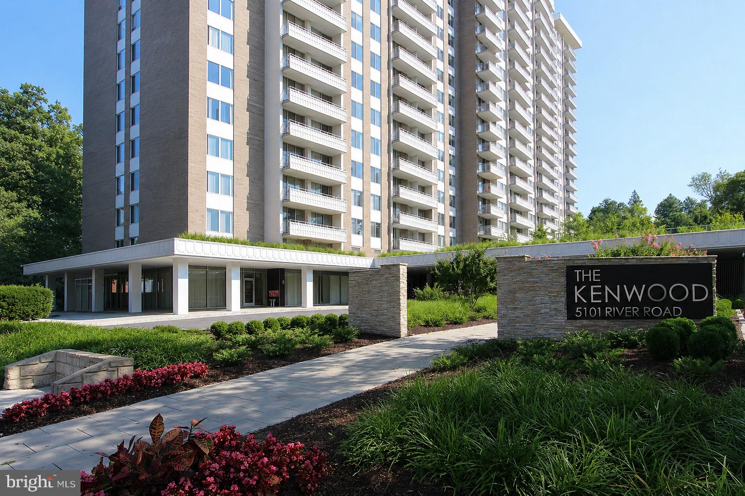 Welcome to Unit 1515 at The Kenwood, a beautifully renovated two-bedroom, two-bath condominium offering stylish updates, generous living space, and the convenience of full-service living in the heart of Bethesda.

Freshly painted and renovated throughout, this move-in ready home features a thoughtfully designed kitchen with quartz countertops, GE Profile stainless steel appliances, a five-burner gas cooktop, soft-close cabinetry, and plenty of workspace for cooking and entertaining. High-end luxury vinyl plank flooring extends throughout the home and is complemented by crown molding, modern oversized baseboards, and new closet doors for a clean, updated look.

The spacious primary suite includes a renovated bath with stone countertops and a walk-in shower. A generously sized second bedroom and updated hall bath provide flexible space for guests, a home office, or everyday living.

Residents enjoy the ease of a full-service building with a 24-hour concierge, secure package handling, two reserved garage parking spaces, ample guest parking, a fitness center, party room, and beautifully maintained grounds featuring an outdoor pool, picnic areas, and grills. The condominium fee includes utilities, making homeownership even more convenient and predictable.

Whether you're looking to simplify homeownership, spend less time on maintenance, or enjoy a home that's ready from day one, Unit 1515 offers an outstanding opportunity. Ideally located just minutes from downtown Bethesda, Friendship Heights, Metro, NIH, Walter Reed National Military Medical Center, shopping, dining, and major commuter routes, this home combines comfort, convenience, and an exceptional location.
