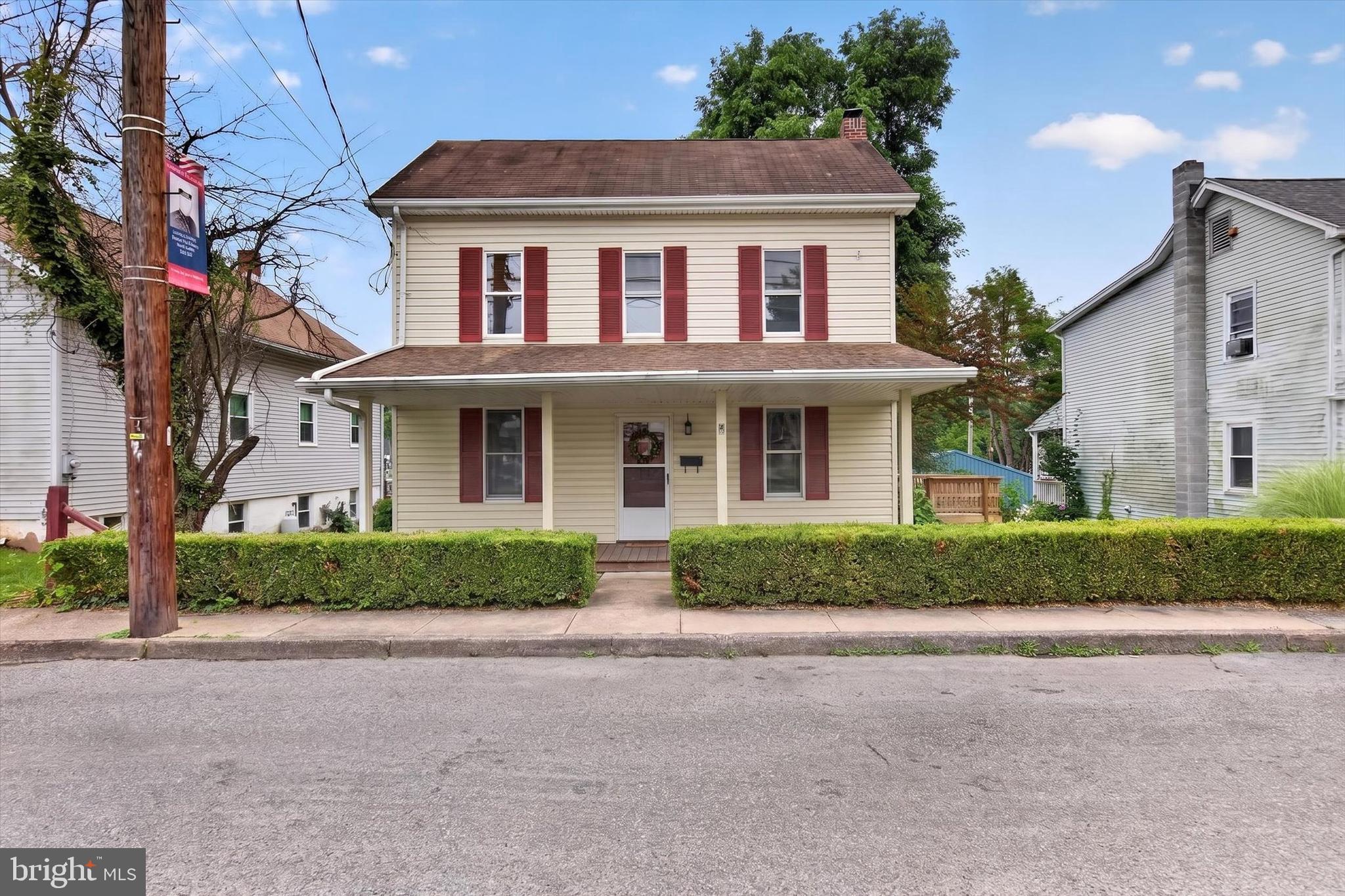 Welcome to 922 N High Street, Duncannon! This charming 3-bedroom home offers approximately 1,135 square feet of comfortable living space and is full of character, functionality, and potential.
The main level features a spacious living room, separate family room, and an eat-in kitchen with ample cabinet space and a full appliance package, including an electric range, built-in microwave, dishwasher, and refrigerator. The adjoining dining area opens to a large rear deck, creating the perfect space for outdoor dining, entertaining, or simply relaxing.
Upstairs, you'll find three comfortable bedrooms and a full bathroom. A walk-up attic provides excellent storage, while the basement offers additional storage, utility space, and flexibility for hobbies or a workshop.
Outside, enjoy a spacious backyard, detached garage, and off-street parking. Conveniently located just minutes from Routes 11/15 and 322, this home offers an easy commute to Harrisburg, Carlisle, and surrounding communities while providing the charm of small-town living.