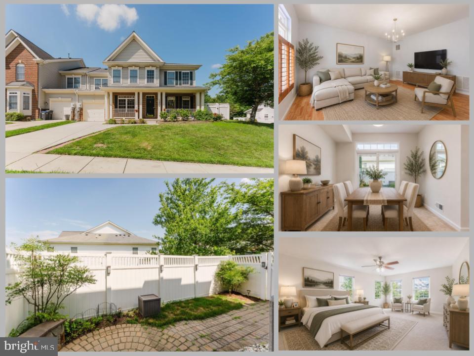 *Open Houses: 5-7 PM Friday, July 3 | 1-4 PM Sunday, July 5.*
Welcome to 13075 Sidlaw Hills Lane in the highly sought-after Braemar community! This beautifully updated 3-bedroom, 2.5-bath home offers the comfort and feel of a single-family home with the convenience of low-maintenance living. Freshly painted and featuring brand-new carpeting, this move-in ready home boasts bright and inviting living spaces, a spacious eat-in kitchen perfect for everyday living and entertaining, and the convenience of bedroom-level laundry. The generous primary suite and additional bedrooms provide comfort and flexibility, while the one-car garage offers added convenience and storage. Step outside to enjoy the private, fully fenced backyard with a charming patio area—perfect for relaxing, entertaining, or enjoying your morning coffee. Residents enjoy access to all of Braemar's exceptional amenities, including two community pools, scenic walking trails, pickleball courts, tot lots, playgrounds, and beautifully maintained common areas. Ideally located near shopping, dining, schools, and major commuter routes, this home offers the perfect combination of comfort, convenience, and community living.