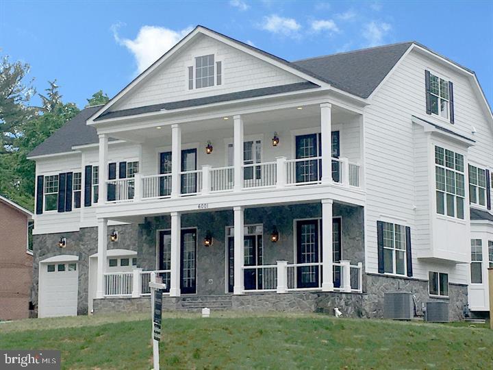 JUST REDUCED!!! Incredible, new construction, Arts & Crafts home, built by BenMar Residential, offers 4 finished levels, 6 inviting, comfortable bedrooms, 6 1/2 bright, beautiful bathrooms and over 7800 meticulously finished square feet. The main level includes a fully integrated gourmet kitchen with center island and quartz countertops, large family room with gas fireplace and beamed ceiling, living room, versatile dining room that easily caters for large gatherings or quiet family meals, and hardwood floors throughout. The upper level includes an opulent owner s suite with dual walk-in closets, luxurious bathroom and private rear balcony. The other 3 upper level dreamy bedrooms each have their own elegant bathroom and generous walk-in closet. The third floor features a cozy loft with a bedroom and full bath. The finished lower level includes an over-sized rec room with full wet bar, game room, a fully wired media room and a guest bedroom with full bath. The 14,185 square-foot lot offers a circular driveway for multi-access to the driveway and 2-car garage, and a level backyard. Ideally located in the highly-coveted Glen Echo Heights subdivision, close to downtown Bethesda and part of the Whitman HS cluster. DOMM is inflated due to the home being under construction.