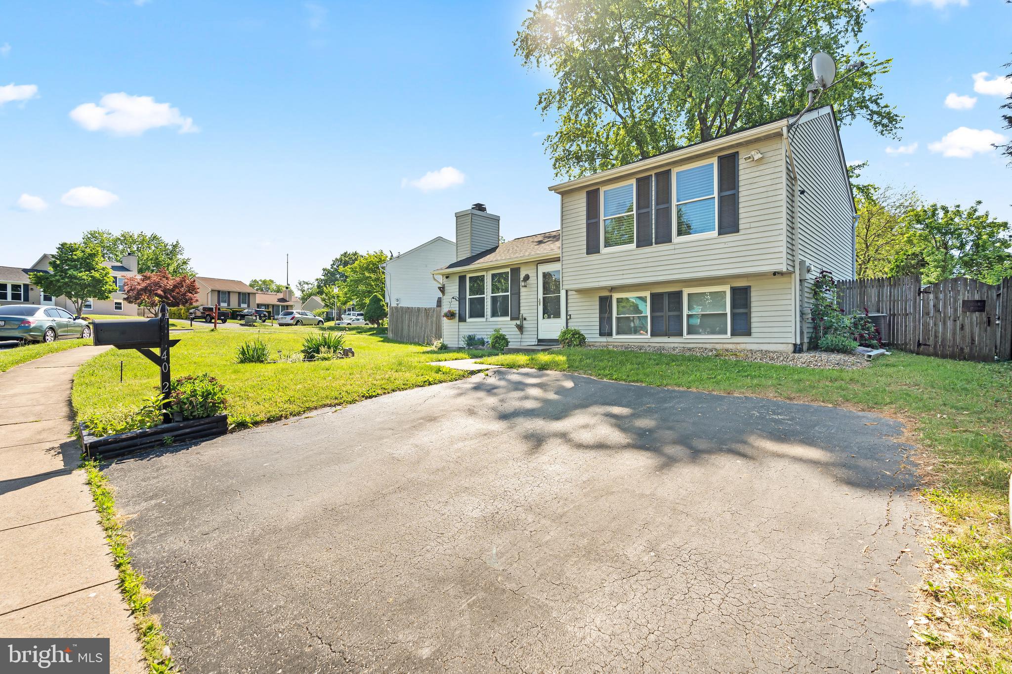 Open House Saturday  June 20th 2pm to 4pm! Adorable split level home in the heart of Frederick.  Open concept main level with an eat in kitchen an walk out to a covered patio. The living room features a wood burning fireplace. The upstairs bathroom was just completely remodeled with new fixtures and flooring .   The basement half bath has room to expand into a full bath.  Animal lovers will enjoy the fully fenced in back yard, walk-able neighborhood , and fish pond in the front yard. Close to shopping and convenient to major highways and transportation. No HOA!