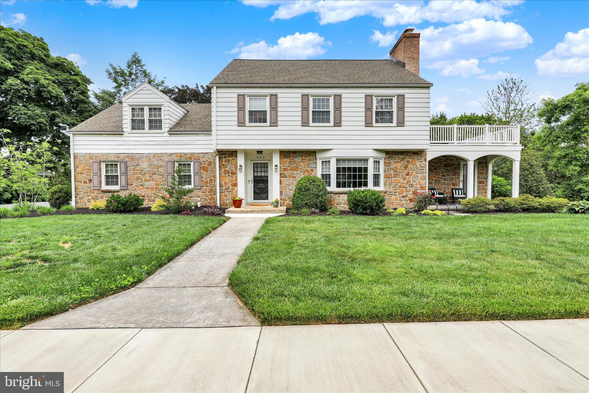 Spacious and beautifully updated from top to bottom, this 4-bedroom, 3.5-bath home offers over 2,800 square feet of living space on the main levels and features a timeless, classic floor plan. Filled with natural light, the home seamlessly blends old charm with today's modern upgrades. Enjoy three fireplaces, generously sized rooms, large closets, and a walk-out basement that adds versatility and convenience. The screened-in porch and expansive patio create the perfect setting for relaxing or entertaining guests. Situated on over half an acre on one of the largest lots in Elizabethtown borough, this property offers an exceptional amount of outdoor space rarely found in town. Additional features include efficient two-zone central air conditioning and natural gas boiler.  If you think the photos look impressive, wait until you see it in person! ...the pictures simply don't do it justice!
