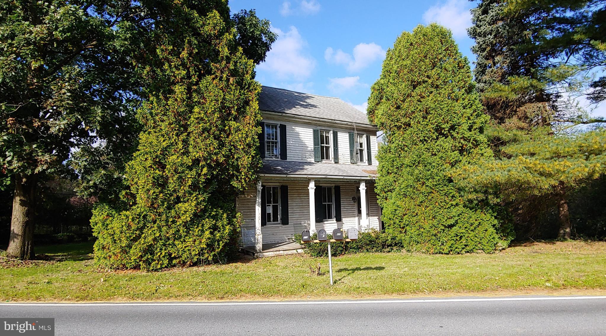 Check out this unique property in East Hempfield Twp. Situated on almost 3/4 of an acre lot with trees sits this traditional style 2.5 story detached home featuring a formal living room and dining room, large kitchen with island work space, 1st floor laundry with a half bath, a bonus utility room and access to garage area. The 2nd floor features 4 sizable bedrooms & a full bathroom as well as access to the attic storage space. The home will need some updating & TLC so bring your ideas and tools along.
