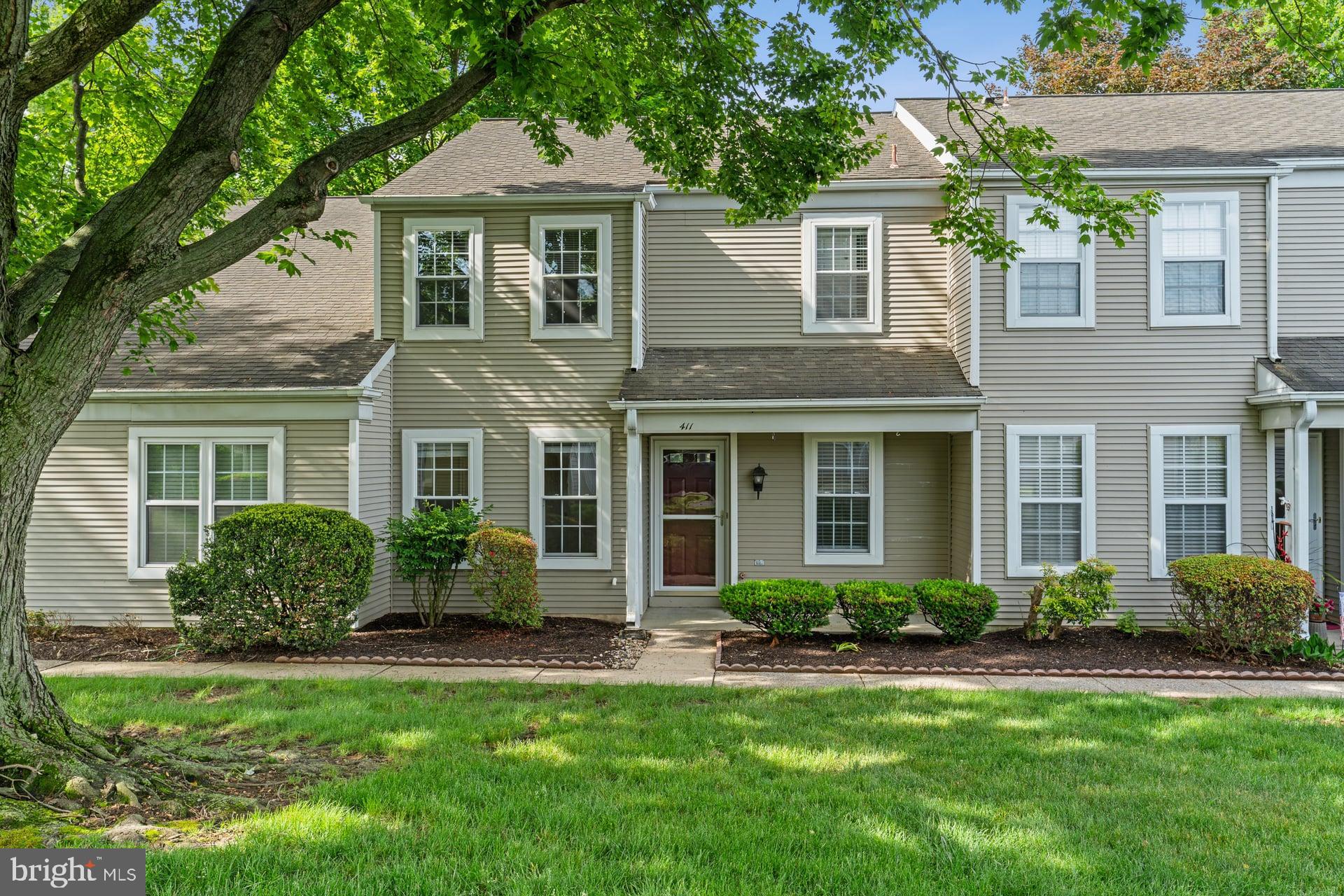 Welcome to this lovely Hampton model townhome in the desirable North Londonderry community of Rockledge, located within the highly sought-after Palmyra Area School District. Offering 3 bedrooms and 2.5 bathrooms, this well-maintained home combines comfort, convenience, and low-maintenance living.

The main level features brand new laminate flooring throughout most of the space, a cozy wood-burning fireplace, and a functional kitchen equipped with stainless steel appliances. Enjoy year-round comfort with economical gas heat and central air.

The $189/month HOA provides exceptional value, covering lawn care, snow removal, and much of the exterior maintenance—including the roof—making homeownership that much easier.

Additional highlights include a detached one-car garage, plus the washer, dryer, kitchen refrigerator, and curved smart TV all conveying with an acceptable offer.  Replacement windows and a sliding rear patio door with in-glass blinds.

A fantastic opportunity to enjoy easy living in one of Palmyra’s most popular communities!