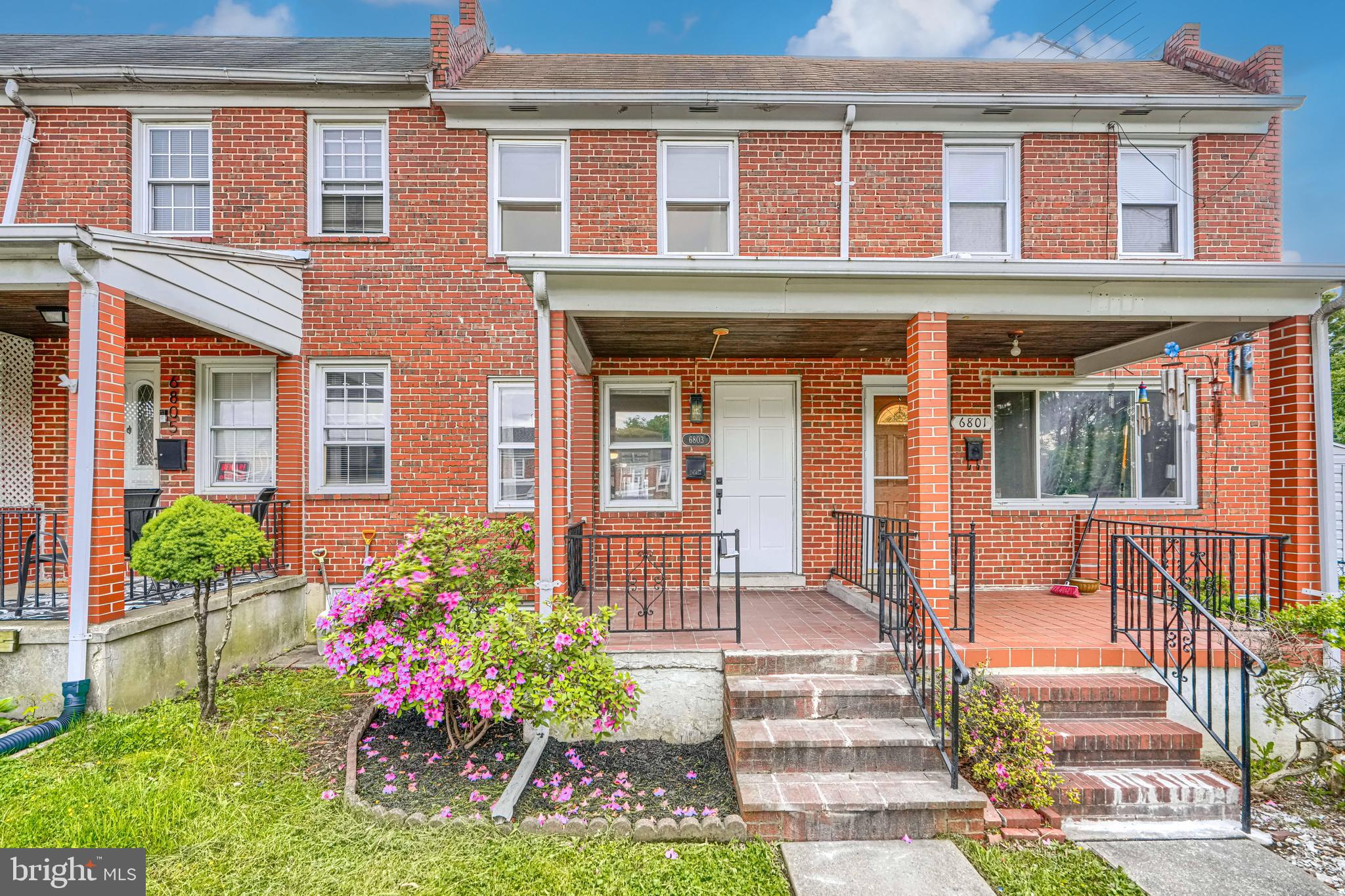 Welcome to this beautifully refreshed 2-story brick-front home that blends classic charm with modern updates. Step inside to find gleaming refinished hardwood floors and a freshly painted interior that gives the entire home a bright, move-in-ready feel. The main level offers a comfortable flow with a spacious living room, formal dining area, and a brand-new open galley kitchen featuring stainless steel appliances—perfect for everyday living and entertaining.

Upstairs, you’ll find two well-sized bedrooms and a fully updated full bathroom, offering a quiet and private retreat from the main living space. The finished lower level expands your options even further, featuring a second full bathroom, a large laundry area, and a flexible space that can function as a third bedroom, family room, home office, or recreation area.

Outside, enjoy a covered front porch ideal for relaxing evenings, along with a nice yard and convenient off-street parking. Home located close to 895, 95, Bay View Hospital, and minutes from downtown and Hopkins Hospital. This home is truly refreshed, functional, and ready for its next owner.