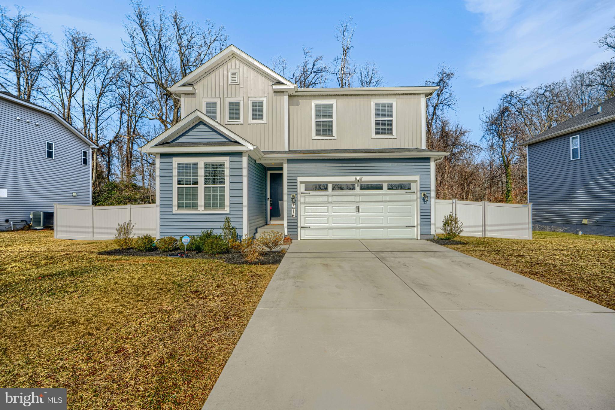 Welcome to your forever home!  This home was built from the ground up in the summer of 2023, and the owner has since maximized every inch of space by adding a finished basement with an additional bedroom and private bathroom, as well as additional living space and storage.   The first floor features a flex room, large enough for a bedroom or a perfect office space.   You will love the massive chief's kitchen with an open concept and a convenient first-floor powder room.  Upstairs, you will find an additional flex/loft space for whatever your family needs, two more large bedrooms, a full bathroom with a dual vanity, and a laundry room.  Enjoy your massive sun-filled primary suite with a gorgeous, attached bathroom featuring dual vanities and an oversized walk-in closet.  Parking? No problem, this home is equipped with at two car garage and room for two additional cars in the driveway.  Icing on the cake, your newly fenced-in backyard just in time for spring and summer barbeques with the people you love!  Every aspect of this home is just 2.5 years old or newer, so you can move in without any worry.  Don’t miss this absolutely stacked home!