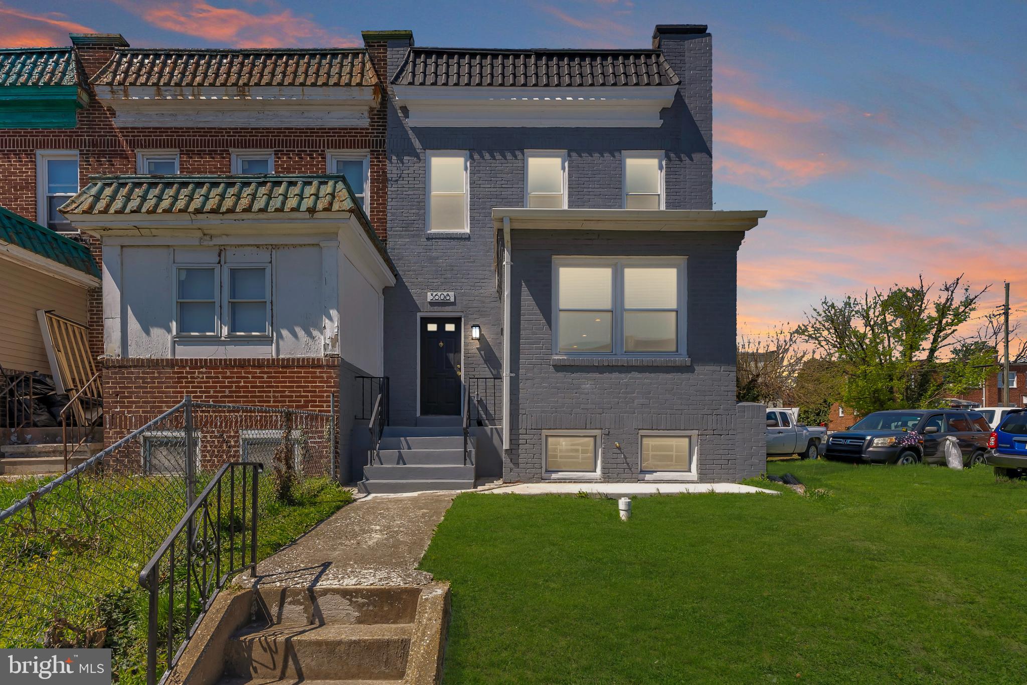 Welcome to 3608 Lucille Ave, a solid Central Park Heights end of group townhome with great light and a layout that just makes sense. From the moment you walk in, you’ve got an open, connected main level that flows easily from the living area into the dining space, kitchen, and half bathroom  - perfect whether you’re hosting people or just enjoying a normal night at home. The kitchen has been refreshed with plenty of counter space and clear sight lines, so you’re never cut off from what’s going on around you. Upstairs, you’ll find three well-sized bedrooms that give you flexibility - whether that’s guest space, a home office, or both. Downstairs you will find a partially finished basement and laundry room. Out back there is a private outdoor area with a sizable deck that’s ready for whatever you want to make of it: grilling, gardening, or just having a place to unwind. Overall, it’s a great, functional home with good space, good flow, and real value in a growing part of the city.
