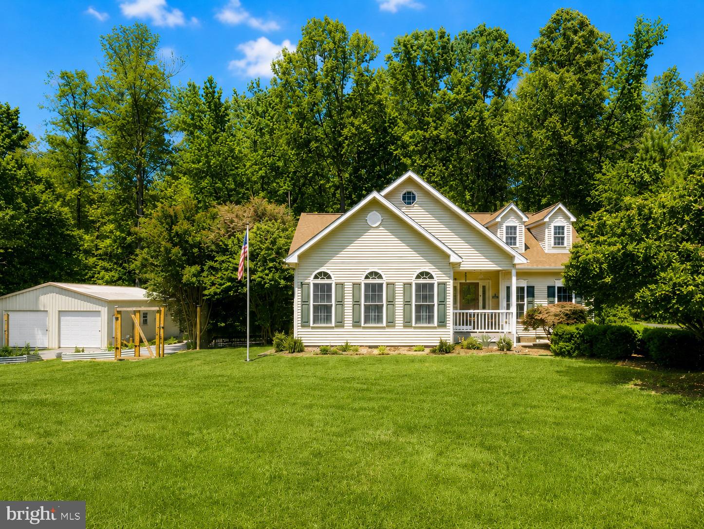 Exceptional opportunity for a Lake Anna retreat, full-time residence, or income-producing investment property with short-term weekly rental potential! Located on sought-after Jerdone Island on Lake Anna's private side, where there is no general public lake access, this beautifully maintained home offers spacious gathering areas on all three finished levels, making it ideal for entertaining family and friends. Located just two homes from the waterfront recreation area, you'll enjoy convenient access to all that lake living has to offer. Enjoy the peaceful, tree-lined backyard from the main-level deck or the walkout lower-level patio. Inside, abundant natural light, beautiful hardwood floors, and an inviting floor plan create a warm and welcoming atmosphere throughout. The fully fenced rear yard includes a fire pit, side yard has an herb and vegetable garden already started and ready for the new homeowner to enjoy! The brand-new oversized detached garage (36' x 24') with electricity provides exceptional space for vehicles, boats, golf carts, hobbies, and storage.

Recent improvements include a new HVAC system (2025), water heater (2025), washer and dryer (2025), kitchen appliances (2024), remodeled primary bath shower, whole-house water filtration system, Leaf Filter gutter guards, and a Generac whole-house generator for added peace of mind.

A short stroll leads to the Jerdone Island Property Owners Association's private recreation area, where you can enjoy swimming, boating, fishing, and breathtaking Lake Anna sunrises and sunsets. Parking is available for your golf cart or vehicle. Boat slips are available through the POA, enhancing the lake lifestyle, while nearby marinas, waterfront dining, wineries, breweries, and shopping provide convenience and entertainment year-round.

Whether you're looking for a personal lake getaway, primary residence, or income-producing investment opportunity, this property offers the perfect combination of privacy, recreation, and the sought-after Lake Anna lifestyle.

Opportunities like this are rare—enjoy the best of Lake Anna living with private community water access, boat slip availability, extensive upgrades, and room to relax, entertain, and create lasting memories.