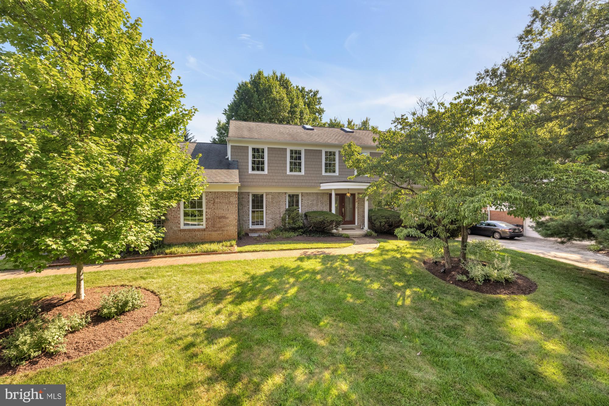 Rare opportunity to own a beautifully maintained home in the highly sought-after Fox Hills community, perfectly situated directly across from Buck Branch Neighborhood Park and the Tallyho Swim Club. Cared for by the same owner for nearly 25 years, this home is move-in ready with newly refinished hardwood floors throughout and  fresh paint. 

Designed for both everyday living and entertaining, the main level offers a spacious eat-in kitchen, formal living and dining rooms, and a comfortable family room anchored by a wood-burning fireplace. A large mudroom and laundry room provide convenient access from the attached two-car garage, while the screened porch overlooks a generous, level backyard. 

Upstairs, you'll find four spacious bedrooms on one level, including a generous primary suite featuring a walk-in closet and a private ensuite bathroom. Three additional well-sized bedrooms share a hall bathroom, offering plenty of space for family, guests, or a home office. Each bedroom is filled with abundant natural light and complemented by ample closet space. 

The fully finished lower level offers abundant additional living space, perfect for a recreation room, home gym, or playroom, and includes a fifth bedroom and full bathroom, ideal for guests or extended family.

The location is truly exceptional. Just steps from Buck Branch Neighborhood Park, you'll enjoy easy access to tennis and basketball courts, a soccer field, playground, and the popular Tallyho Swim Club. The home is also within walking distance of highly rated public schools and offers quick access to I-270, I-495, and an abundance of shopping, dining, and parks.