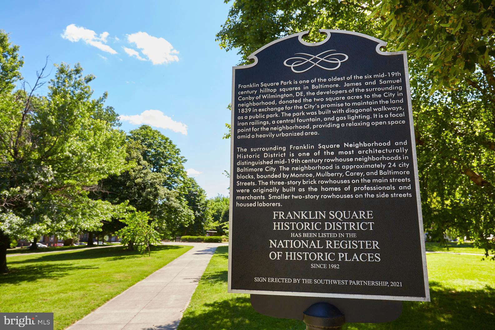 FRANKLIN SQUARE HISTORIC DISTRICT - Residential