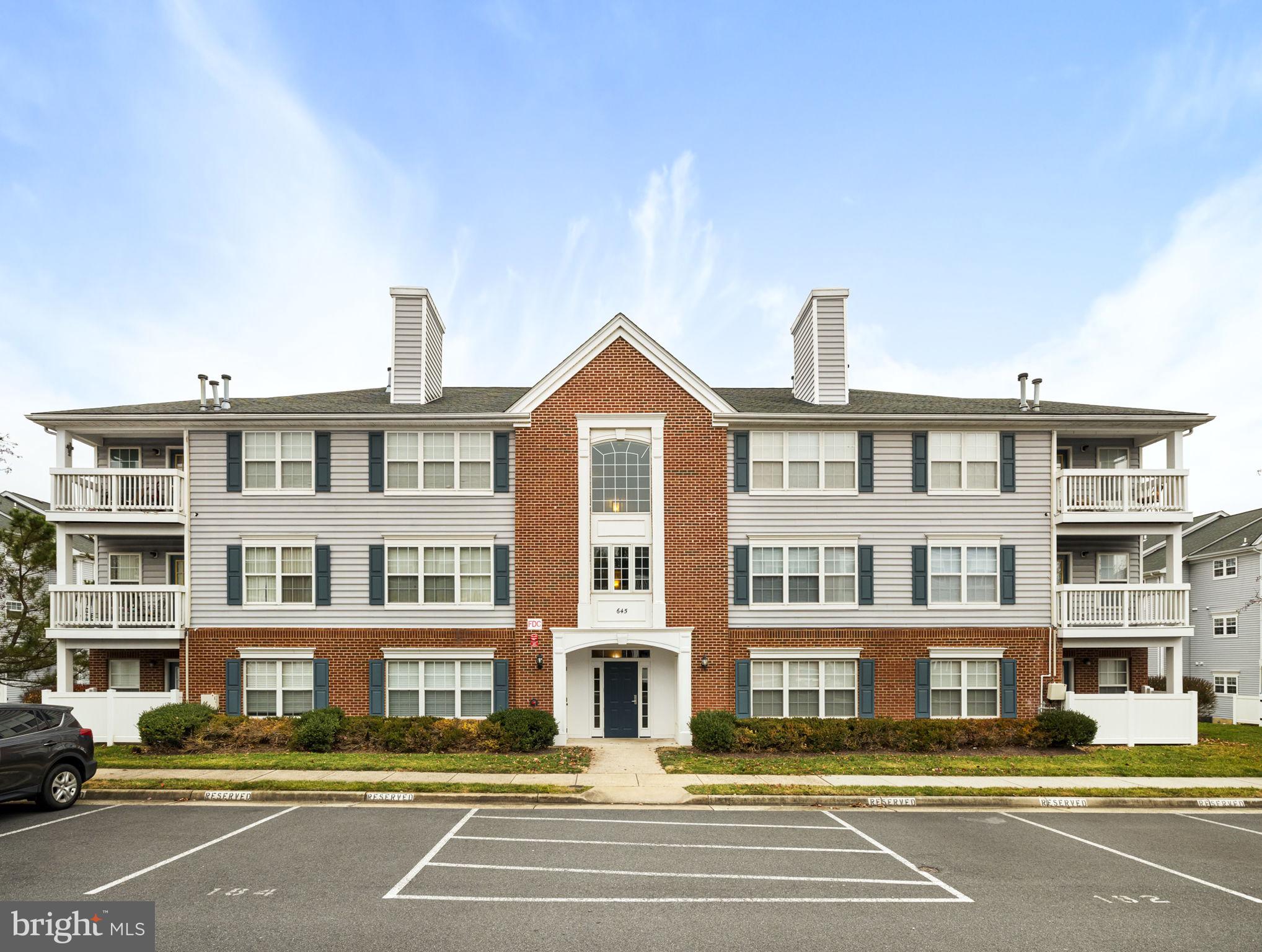 ** Multiple applications in hand. No longer accepting showings. Decision to be made on applications on Friday 5/16** Available June 1st! This 2 bedroom, 2 bathroom, main floor condo has been fully renovated. The primary bedroom suite offers a large room filled with natural light, a walk-in closet, and a connected bathroom. The living area is open concept, with 8 foot ceilings, luxury vinyl plank flooring, and fresh paint. The kitchen boosts new stainless steel appliances, quarters counter tops, an oversized island, a farmhouse sink, and floor to ceiling cabinets. Nestled in-between the primary bedroom and the living room is a spacious secondary bedroom, an updated hall bathroom with a shower, and the in-unit washer/dryer. The home features extra wide doors, hallway, closets, and requires no stairs to enter. The home's balcony overlooks the community, and has a gate out to a beautifully maintained common space. Two parking spots convey, one assigned and one floating. The assigned spot (182) is the closet parking spot to the entrance. Pets accepted case by case. Water is included in the rent. A whole house chlorine filtration system is installed.  Verizon FIOS high speed internet available.  The community offers a club house with a workout room, community pool, walking paths, basketball court, picnic area, and plenty of overflow parking.