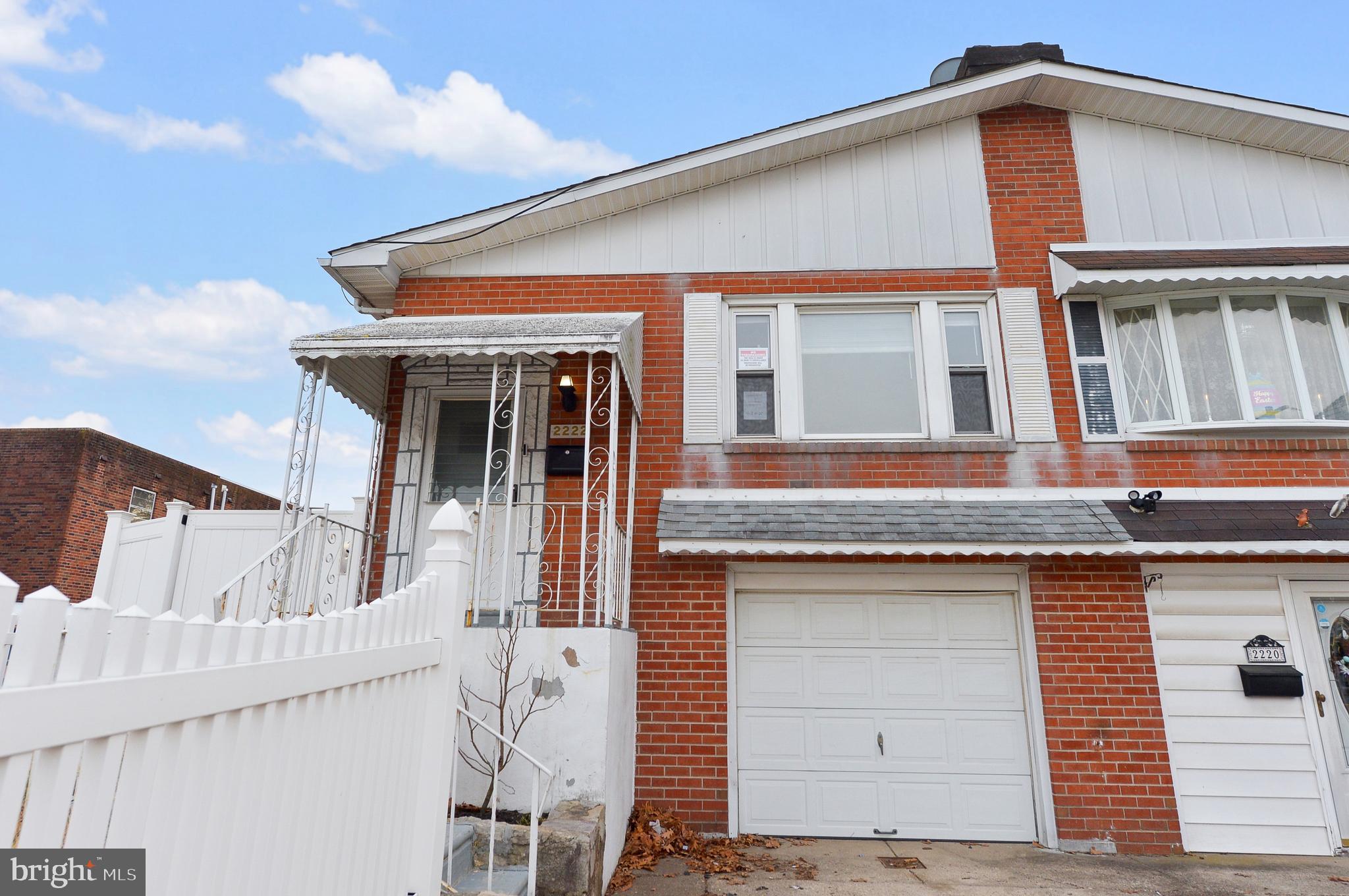 Nicely updated 3-bedroom 2.5 bath home centrally located in Northeast Philly's Bustleton 
section convenient to shopping, major roads and everything else the Northeast has to 
oAer. The lovely twin home consists of hardwood flooring, carpet in bedrooms and the 
basement’s finished area. There is also a modern kitchen with granite countertops, super 
clean bathrooms, and neutrally painted throughout. Adding to this home is its full finished 
walkout basement and sliders to the rear yard, along with powder room and additional flex 
space, laundry room, and garage. A truly must-see home!!! Not expected to last long.