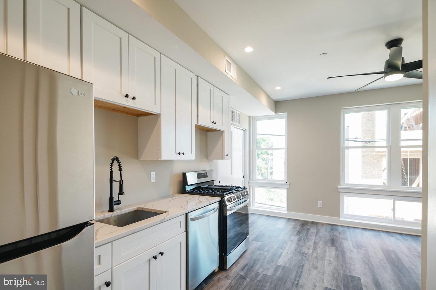Modern studio apartment in a beautiful new construction building off of Broad and Girard! Just steps from the Broad street line, The Met, bars and restaurants, and everything center city has to offer. New Stainless steel appliances and in-unit washer dryer. This apartment won't last long. book your appointment today!
