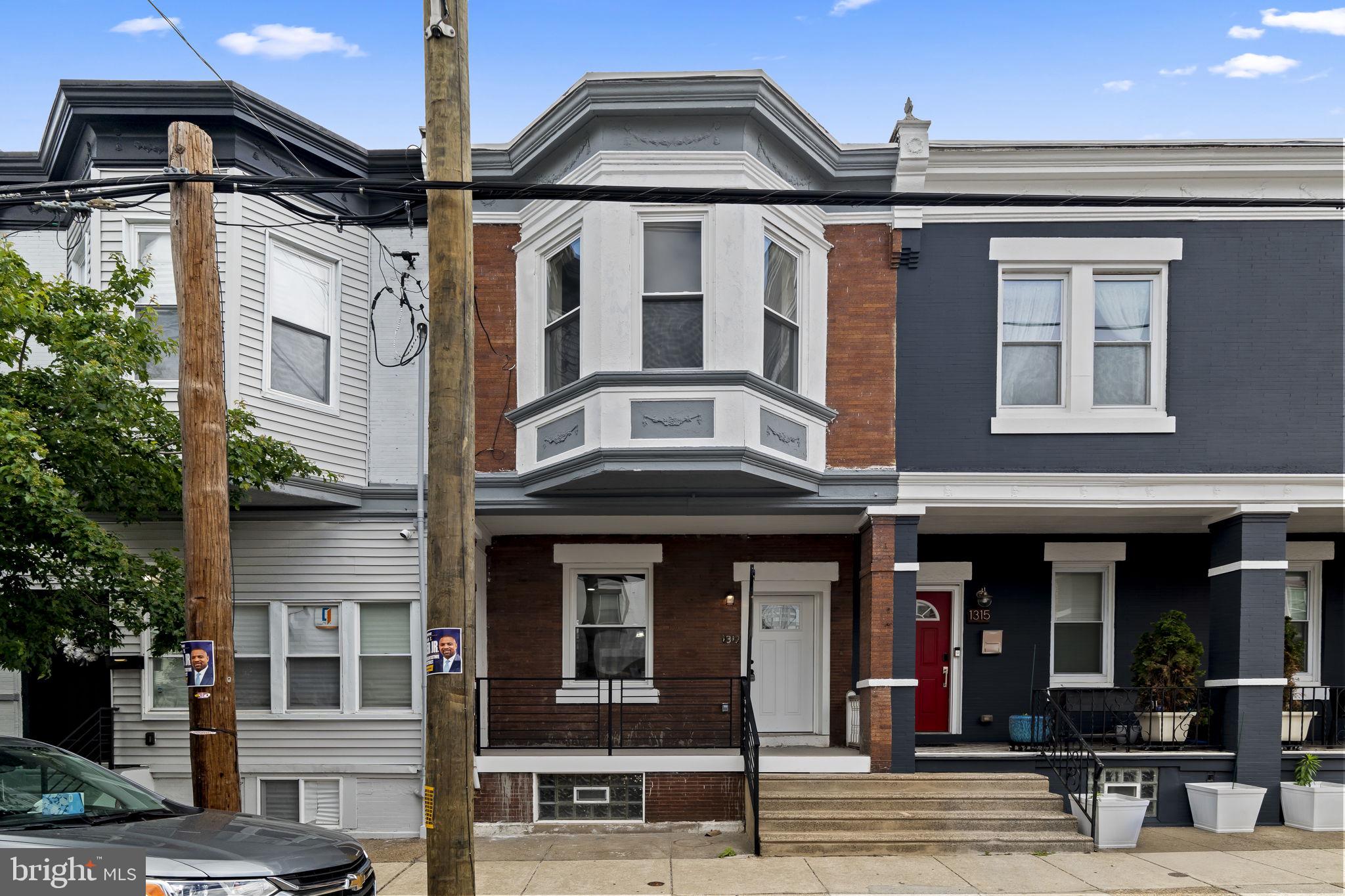 Welcome to 1317 N. 26th Street — a stunning, fully renovated home tucked away on a quiet block in Brewerytown, one of Philadelphia’s most vibrant and fastest-growing neighborhoods. This 2-bedroom, 2.5-bath residence seamlessly blends modern comfort with timeless character, featuring thoughtfully curated design details throughout, including a custom dining bench and stylish finishes.

The bright and airy main level offers an open-concept layout with a spacious living area that flows effortlessly into the dining space and beautifully designed kitchen. The kitchen is complete with custom cabinetry, shelving and bench. All new Samsung appliances, and striking countertops. A conveniently located powder room, along with a laundry outlet at the rear of the home, adds everyday functionality to the first floor.

Upstairs, you’ll find two generously sized bedrooms and two fully updated bathrooms with modern, designer-inspired finishes. The second bedroom features a private terrace overlooking the neighborhood — the perfect spot to relax or enjoy your morning coffee.

The basement is clean and offers excellent ceiling height, presenting a great opportunity to be finished for additional living space, a home office, gym, or entertainment area.

Ideally located just 10 minutes from the Philadelphia Zoo and the Art Museum, a short six-block walk to Girard Avenue, and only 15 minutes from Center City, this home offers both convenience and lifestyle.

This is a rare opportunity to own a thoughtfully renovated home in one of Philadelphia’s most sought-after communities.