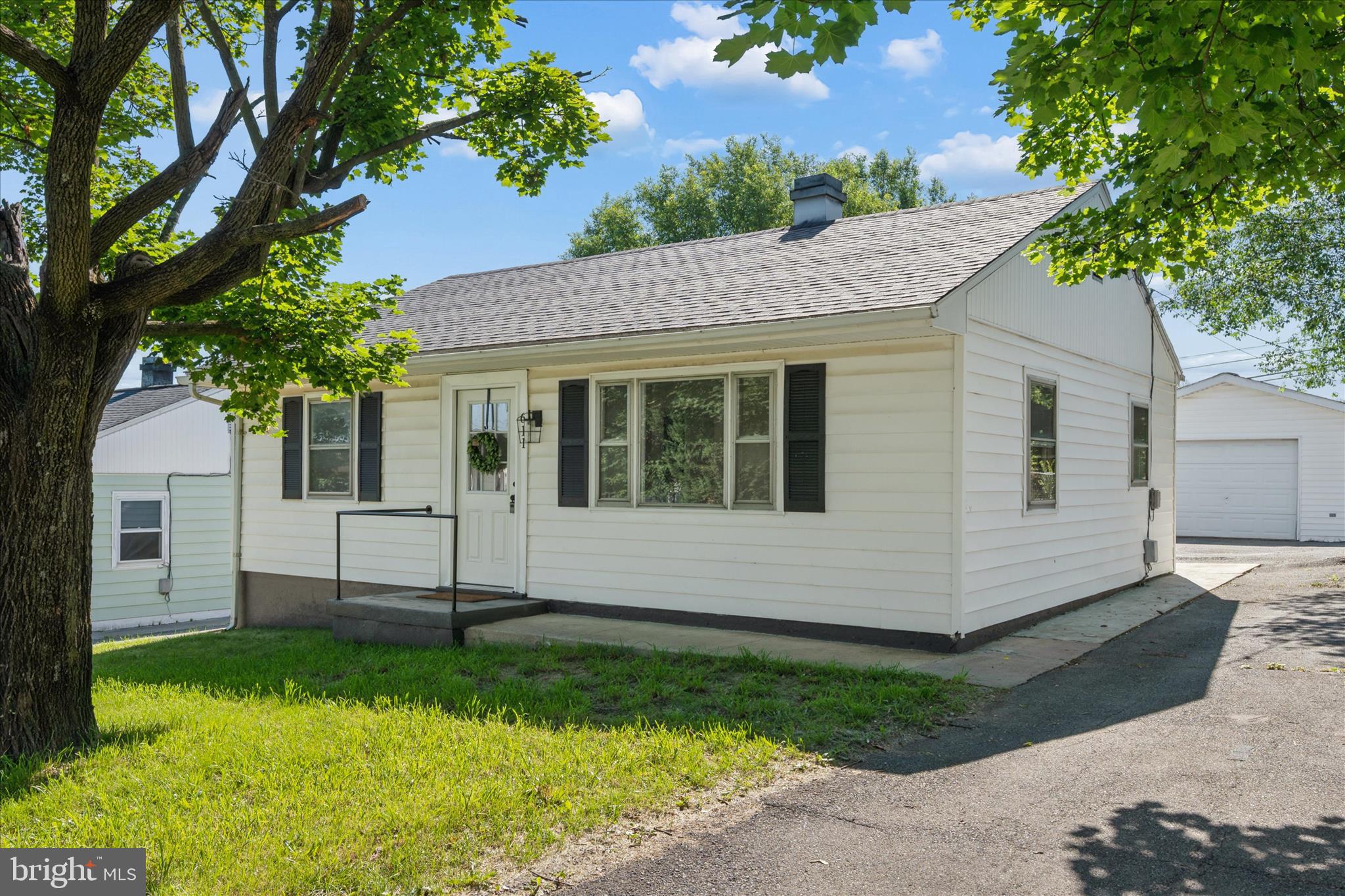 Welcome to this charming and cozy 2-bedroom, 1-bath home nestled in a peaceful Martinsburg neighborhood. Renovated! This inviting property offers everything you need for easy, everyday living.
The home is equipped with new appliances and includes a washer and dryer, providing an extra perk from day one! The new roof  and warranty will put you at ease! The beautiful granite countertops are the icing on the cake! 
One of the standout features is the oversized garage, offering ample space for vehicles, storage, hobbies, or even a workshop—perfect for those who need extra room to spread out.
Outside, enjoy a generously sized yard, ideal for gardening, outdoor gatherings, or simply unwinding in your own private green space.
Located just minutes from local parks, shopping, dining, and everyday amenities, this home provides the perfect balance of quiet living and easy access to everything Martinsburg has to offer.
Whether you're a first-time buyer, downsizer, or investor, 611 State Circle is a wonderful opportunity to own a comfortable, move-in-ready home in a convenient and desirable location. Five minutes from the MARC train! Great commuter location!  Call today for your showing!