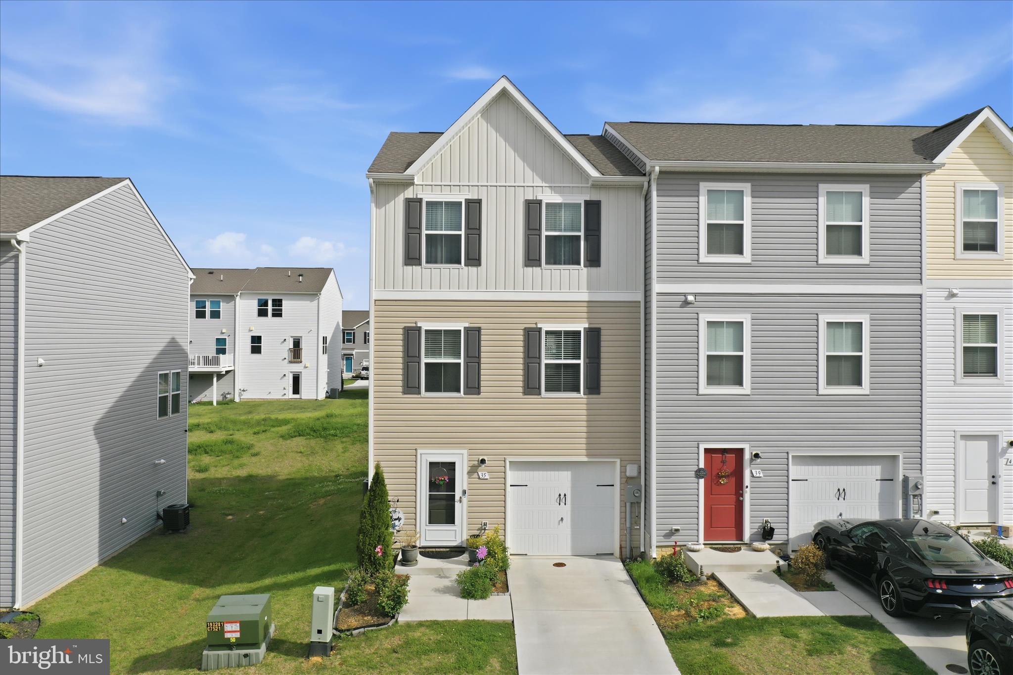WELCOME HOME to this like new, spacious 3 level, 3 bedroom/2 full bathroom/1 half bathroom end unit townhome in sought after Dillon Farm community just minutes from the Maryland and Virginia state lines. Tasteful colors, luxury vinyl plank flooring, and three finished floors of comfortable living space. Stunning gourmet kitchen has an impressive island large enough to accommodate up to 4 breakfast stools, plus lots of cabinet and workable counter space, stainless steel appliances and large pantry. Dining area is large enough to accommodate all your dining room furniture pieces. There is also a half bathroom conveniently located off the kitchen so there will be no need to go up or down stairs while cooking or while relaxing and watching TV in the living room. Primary bedroom has a huge walk-in closet and a private bathroom. Lower walk-out level can be used as a family room/game room/exercise room/hobby room. The possibilities are endless. It could be used as a whole other living space! Very commuter friendly location within just minutes to I-81 and the Virginia state line, and just 20 minutes to the MD state line. Close proximity to shopping, grocery stores, and restaurants. Eligible for USDA and WVHDF financing. With these programs you could purchase with little or no money out of pocket! Don't miss your opportunity. Schedule your showing today before it's gone!
