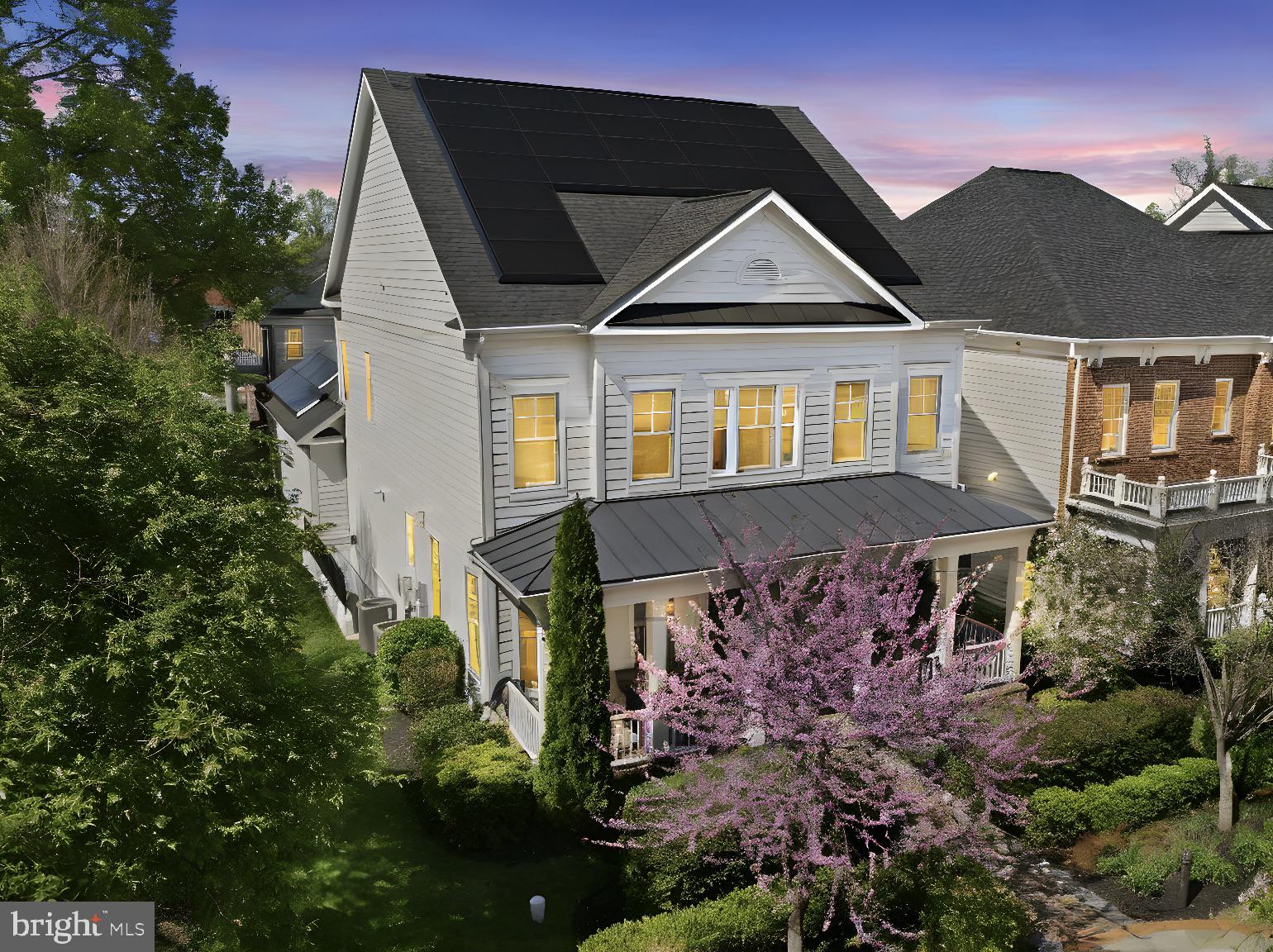 Can you imagine moving into a luxury home in the heart of Bethesda and getting paid by the electric company to live there? At 9123 Old Georgetown Rd, that is not a sales pitch, it is your monthly reality!


Welcome to one of Bethesda's most meticulously upgraded luxury residences. Built in 2019 by Michael Harris Homes with over $200,000 in original builder upgrades and further enhanced by the current owner with additional $175,000+ in premium improvements, this exceptional 5-bedroom, 4 full bath, 1 half bath home offers more than 5,000 square feet of thoughtfully curated living space on a desirable corner lot. The corner positioning, manicured landscaping, and elevated curb appeal make a striking first impression.


Unlike most luxury homes that carry substantial monthly operating costs, this residence was engineered to offset its own utility expenses, making it as smart an investment as it is beautiful. The fully owned Tesla solar system, valued at approximately $53,000, conveys with the home at no additional cost. The system generates enough electricity to power the entire home while routinely returning surplus energy to the grid, resulting in real Pepco bill credits every month. Heat, cool, cook, and stream to your heart's content and still come out ahead. For EV owners, depending on charging frequency, the home may operate at or near net-zero utility cost.


From the moment you enter, elevated finishes, designer lighting, and meticulous craftsmanship set an unforgettable tone throughout. Two stunning Restoration Hardware chandeliers serve as dramatic focal points on the main level, while oversized windows flood the home with natural light. The designer powder room is a true showpiece, featuring a custom accent wall adorned with imported Spanish tile that makes an unforgettable impression on every guest.


At the heart of the home is a chef-inspired gourmet kitchen designed for both everyday living and elevated entertaining. Features include quartz countertops, an oversized statement island, a professional-grade Viking stainless steel appliance package, ceiling-height stacked cabinetry, and a whole-home water softener and reverse osmosis filtration system. The adjoining family room offers warmth and sophistication, centered around a gas fireplace with expansive windows overlooking the private outdoor retreat. Step outside to a beautifully landscaped backyard complete with an upgraded deck, custom-built garden beds, and a tranquil fountain water feature perfect for unwinding.


Upstairs, four generously sized bedroom suites benefit from double-insulated exterior walls, creating an exceptionally quiet and peaceful indoor environment. The luxurious primary suite is bathed in natural light and features dual walk-in closets, a spacious sitting area, and a spa-inspired en-suite bath with dual vanities, an oversized glass-enclosed shower, and a soaking tub. Two additional bedrooms share a beautifully appointed Jack-and-Jill bath, while the fourth bedroom enjoys its own private en-suite, ideal for guests or multi-generational living.


The fully finished lower level was thoughtfully designed for both entertainment and wellness. Enjoy a custom full bar, a media room perfect for movie nights and game days, and a private gym featuring mirrored walls and upgraded flooring. A fifth bedroom and full bath provide excellent accommodations for guests or extended stays, with convenient walk-up egress leading directly to the side yard.


Zoned for the highly sought-after Montgomery County school pipeline including Walter Johnson High School, North Bethesda Middle School, and Wyngate Elementary. Prestigious private options nearby include the French International School and Georgetown Preparatory School. Just minutes from I-495, downtown Bethesda, Pike and Rose, NIH, Metro access, premier dining, and upscale shopping. 9123 Old Georgetown Rd is not just a remarkable property; it's an exceptional home to begin your next chapter!