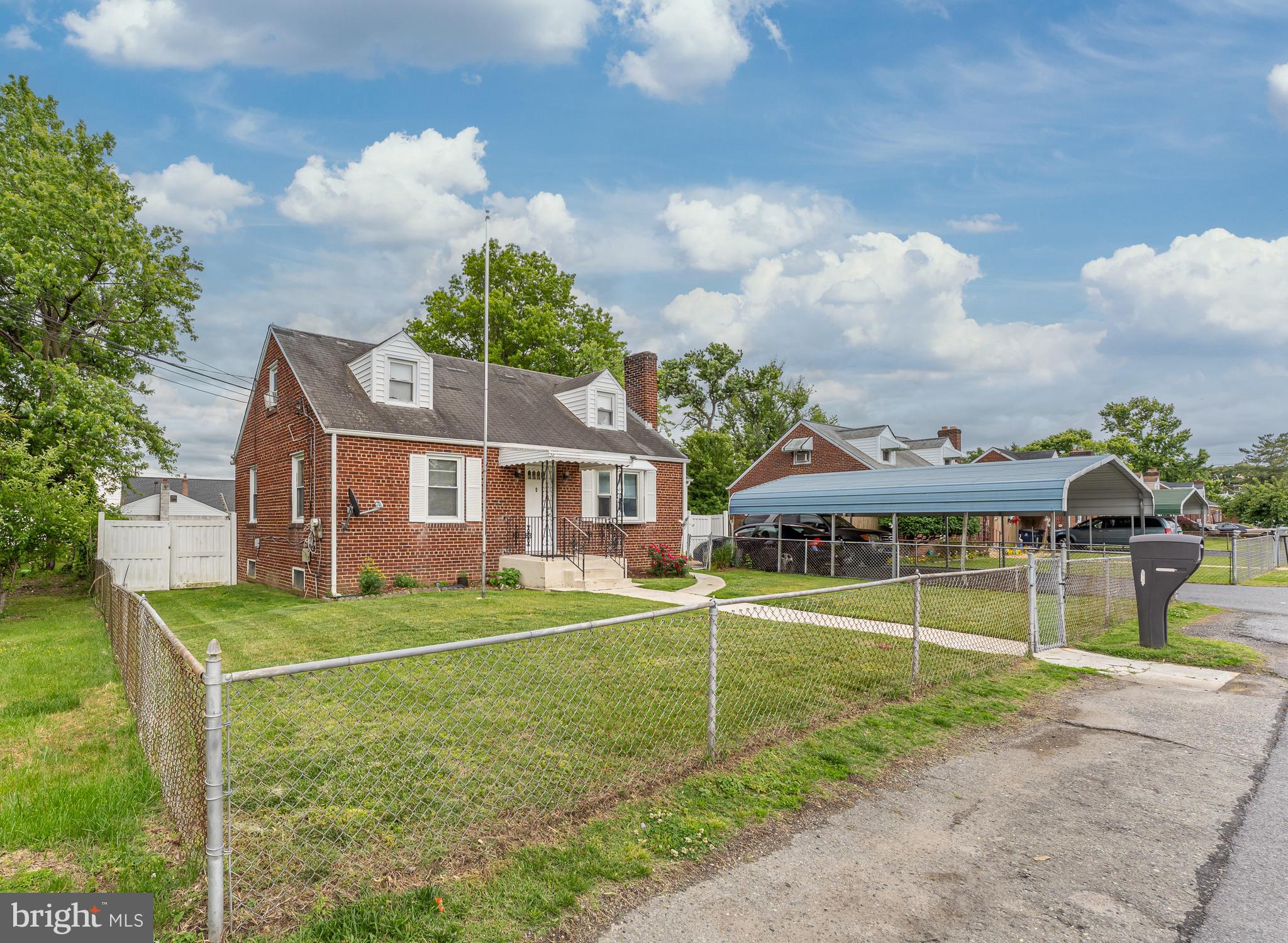 **Reduced Price** Great Cape Cod with additional in-law suite includes its own private space for added convenience and privacy. Conveniently located near major commuter routes with easy access to Washington, DC, shopping, dining, parks, and public transportation. A rare opportunity combining  and an unbeatable commuter-friendly location.
