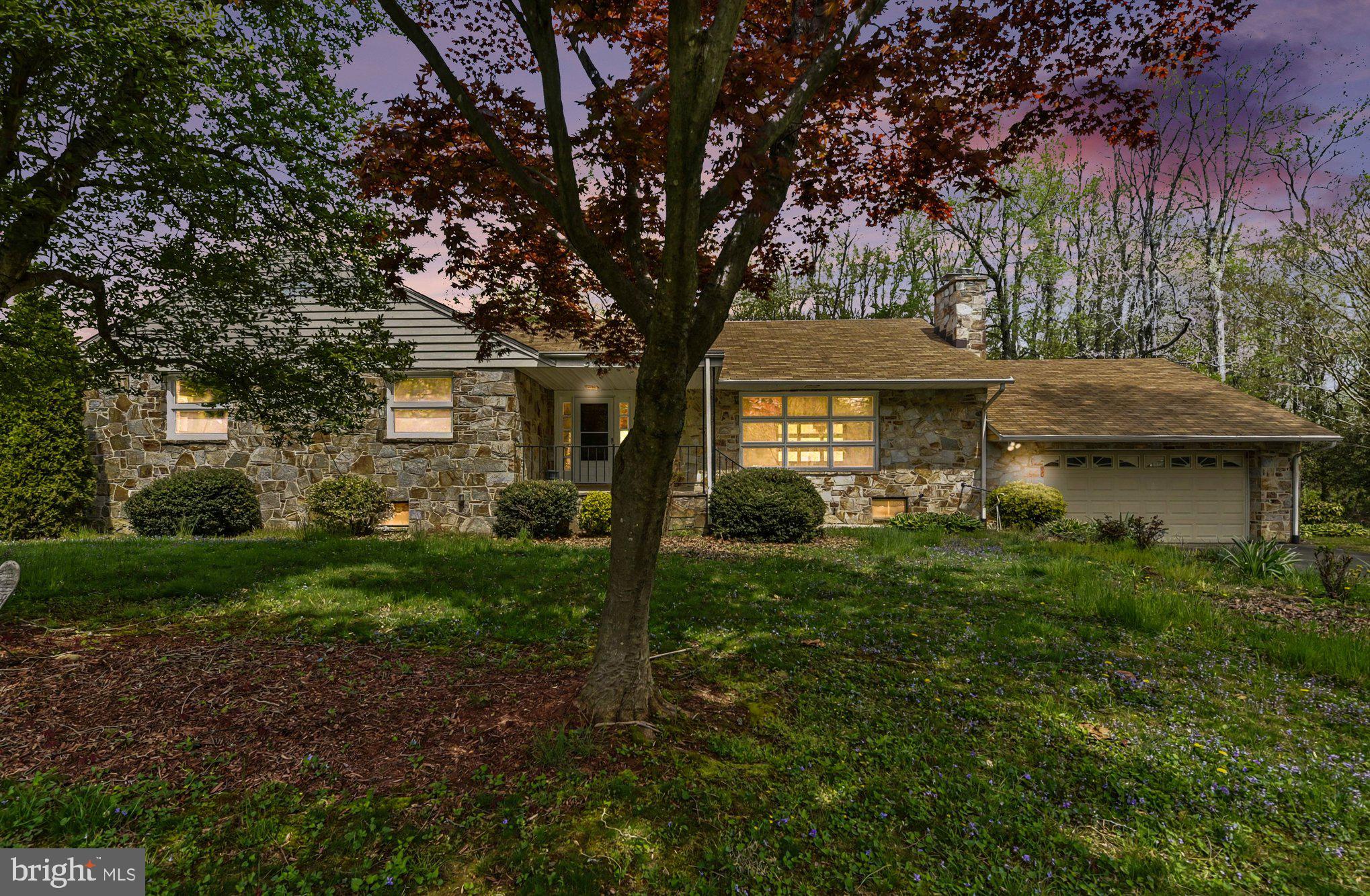 Welcome to this charming country retreat offering space, character, and modern updates—all in a highly convenient location near Rt. 22, I-95, and Aberdeen/Churchville. Nestled on a beautiful 1.09-acre lot, this 3-bedroom, 2-bath home combines peaceful surroundings with easy commuter access.

Inside, you’ll find hardwood floors throughout, oversized bedrooms, and abundant closet space. The updated kitchen features granite countertops, stainless steel appliances, and new cabinetry, opening to a spacious family room—perfect for everyday living and entertaining. A separate dining room and a cozy living room with a wood-burning fireplace add warmth and versatility to the layout.

The retro tile bathrooms bring a touch of classic charm, blending character with functionality. Step outside to enjoy the fenced backyard, a 12x30 composite deck ideal for gatherings, and plenty of room to relax or play. Additional highlights include a 2-car garage, storage shed, and a full 1,900 sq. ft. unfinished basement offering endless potential.

A rare opportunity to enjoy country-style living with modern conveniences—don’t miss your chance to call this home!