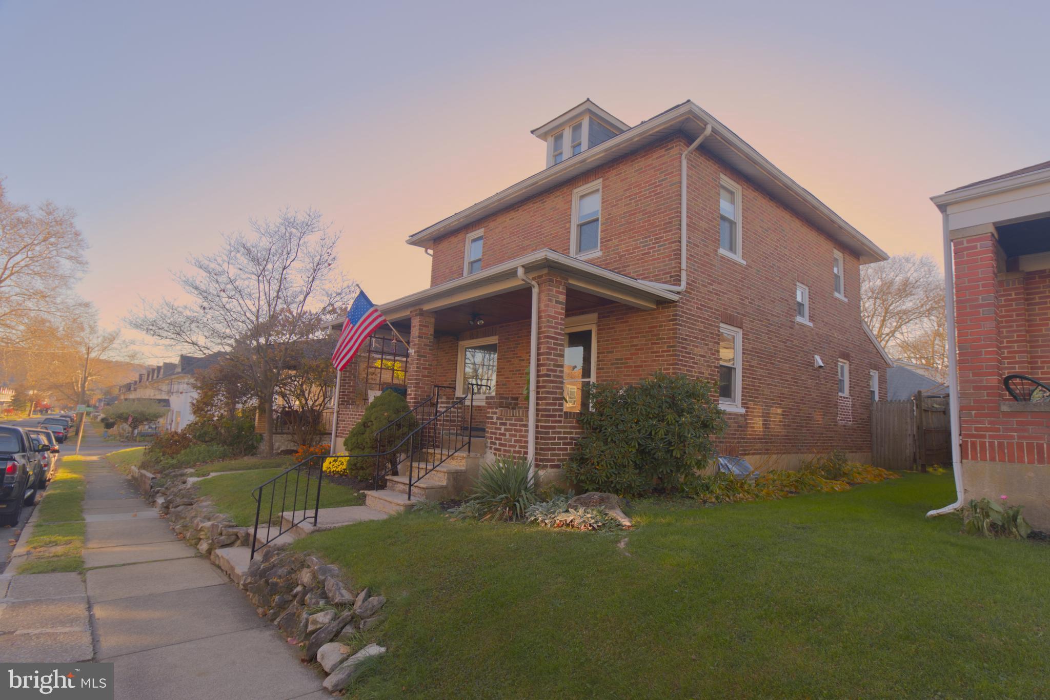31 years of ownership. It's a rare Bethlehem gem! Step into the
charm of yesteryear with this inviting early 1900s Single Family
Brick Colonial. The covered porch welcomes you into a spacious
foyer, setting the tone for a warm welcome to both you and your
guests. Ascend the staircase to the second level, where three
generously sized bedrooms and a shared full bath await. The
converted attic presents a versatile space, perfect for a fourth
bedroom, den, or playroom, complete with additional storage. The
first floor seamlessly blends an open floor plan, connecting the
foyer, living room, dining room, and kitchen. The updated kitchen,
featuring an island with storage, opens to a convenient office/den
space or mudroom, accompanied by a full bath at the rear of the
home. Original and custom-installed wood floors add character,
with some dating back to the early 2000s. Explore the possibilities
within the expansive basement, offering multiple storage rooms
and numerous usage options. Access your flat, fenced yard from
the detached garage, conveniently situated at the rear of the
house and accessible via the alley. Enjoy the benefits of
Bethlehem Schools and a central location, only 7-10 minutes from
Routes 22, 78, 33, and downtown. This home seamlessly
combines historic charm with modern conveniences.