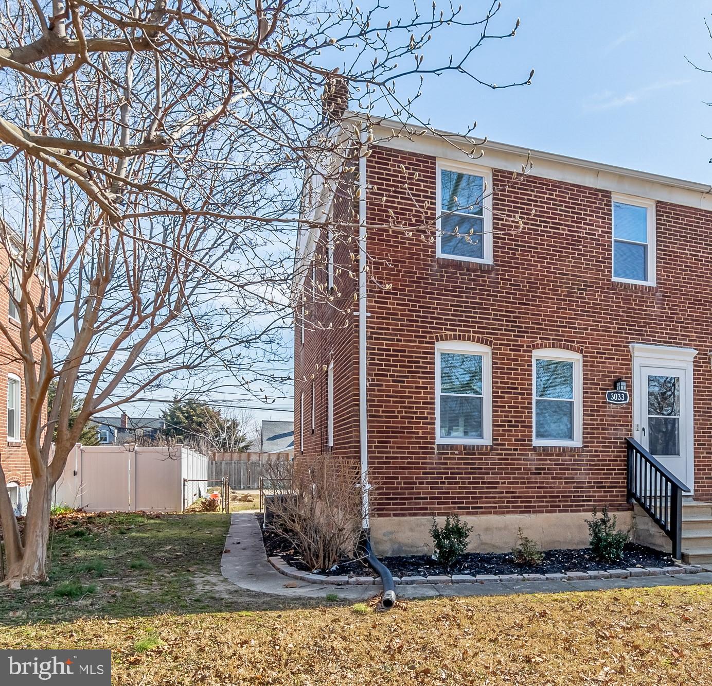 Don't miss out on this Totally updated Semi-Detached in Old Dundalk. Converted back to a single family to help fill the need for a lovely home for that special person. Completely renovated kitchen with S/S appliances. 3 bedroom, 2 completely remodeled full baths. Nice size Bedrooms. All fresh carpet on the second floor and beautiful re-finished hardwood on first floor. New Rheem  HVAC system with Central A/C. Roof replaced with 30yr Architectural shingles with 5 yr  Service Warranty. New Gutters and Downspouts.  New 10X10 rear deck installed for that relaxing morning or evening coffee. Newly installed 20X20 parking pad in the rear with new privacy fence. New double hung replacement Windows. Updated lighting and closet shelving throughout. Replaced front and rear sidewalks. Don't delay, schedule your appointment today, it won't last long in today's market. **Open House Saturday 4/3 from 11-1**