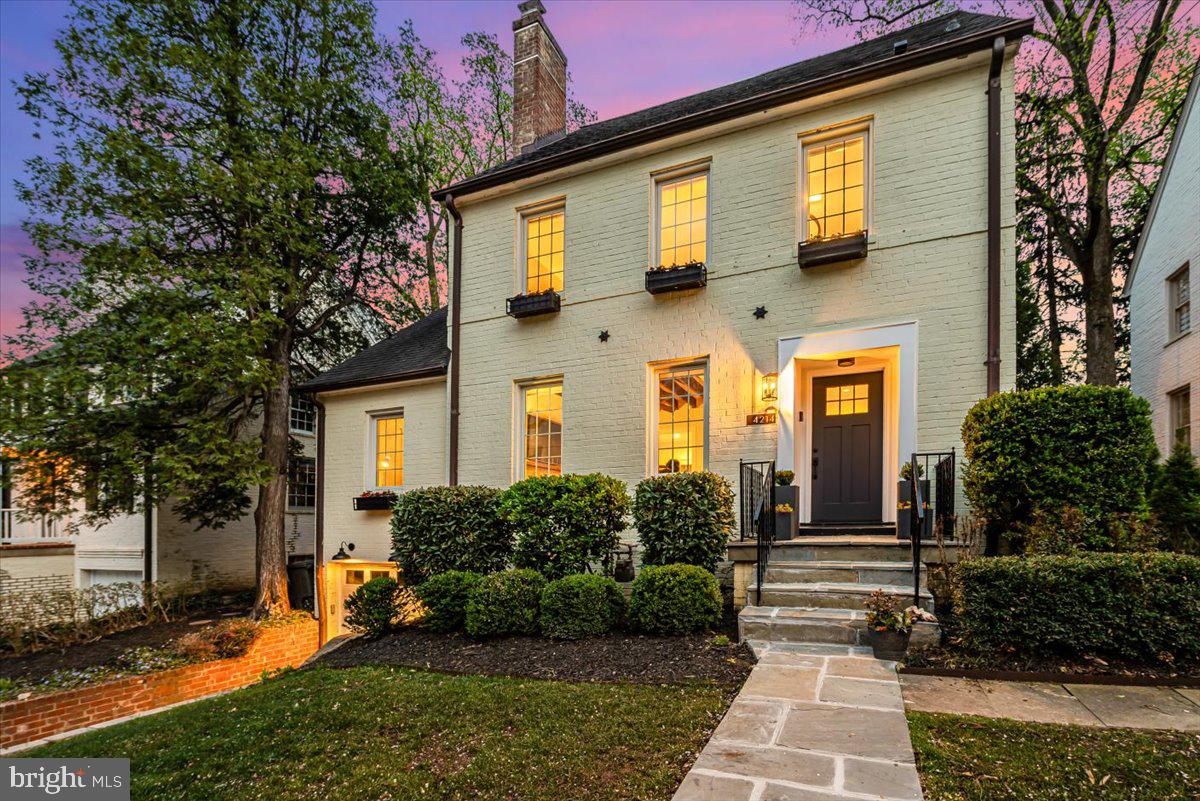 Ideally located in the Town of Chevy Chase, this beautifully maintained and updated 5 bedroom, 4.5 bath residence blends classic character with modern updates and exceptional indoor outdoor living.

The main level is anchored by a spacious main living area. Exposed beams and a fireplace add architectural character and depth. A separate den offers flexibility for a home office or quiet retreat. At the center of the home, the updated kitchen features quartz countertops and adjoining dining areas. These areas serve as hubs for daily living and seamlessly connect to the surrounding spaces. Hardwood floors run throughout, adding warmth and continuity across each level.

The upper levels feature 5 bedrooms and 3 full baths, offering exceptional flexibility for a variety of needs, including family living, guest space, or multiple work-from-home setups. The primary suite features a large private balcony with a covered seating area, creating a peaceful retreat overlooking the backyard and enabling year-round enjoyment.

The finished lower level expands living space, offering a full bath and providing direct access to the attached garage. Use this area as a recreation room, media area, gym, or guest space.

The outdoor setting is a true highlight. An expansive multi-level deck and covered porch create distinct areas for dining, relaxing, and entertaining, all overlooking a beautifully landscaped, private yard that offers a sense of retreat uncommon for such a close-in location.

Just a short stroll to the shops and restaurants of Bethesda Row, the Bethesda Metro, and the Capital Crescent Trail, with easy access to Elm Street Park and the Jane E. Lawton Community Center, offering tennis courts, a playground, and additional recreational amenities. The Town of Chevy Chase is known for its exceptional services and strong sense of community, offering a unique blend of neighborhood charm and close-in convenience.

A rare offering that brings together charm, convenience, and seamless indoor outdoor living in one of Chevy Chase’s most sought after settings. Welcome home.