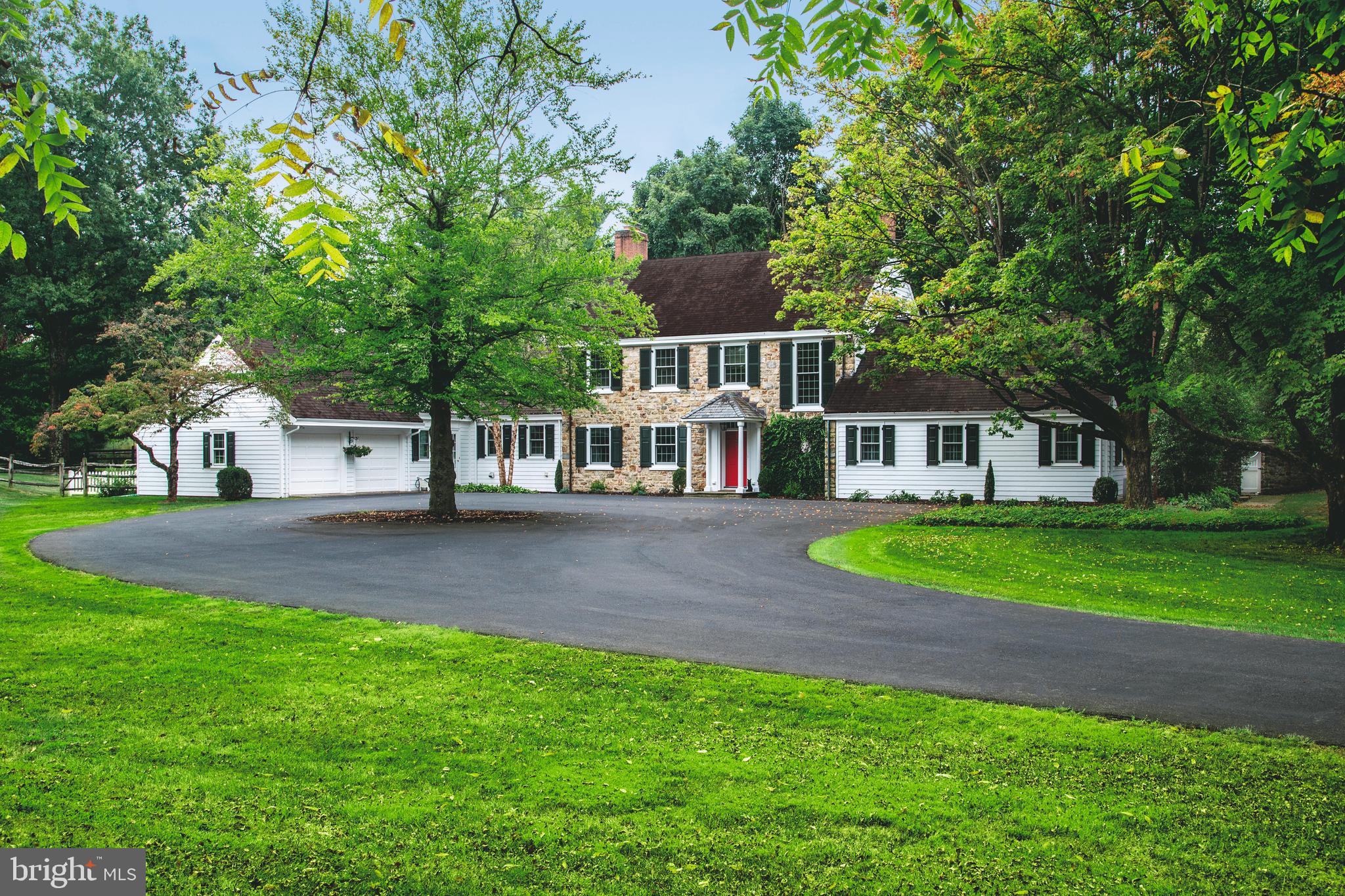 PRICE REDUCED! Visit http://bit.ly/Foxfield3DTour for a 3D walkthrough, and https://www.seetheproperty.com/u/327123 for photos, floorplans & more!  The first introduction to Foxfield bestows a history of elegance and refinement. As a fitting response to the property's architectural elements, Foxfield's commanding location presents a one-of-a-kind ambiance that only time can provide. One of only a handful of Saucon Valley's legacy properties, the house and grounds have been proudly cared for,and recently updated throughout. Foxfield offers every contemporary convenience, done with all the care and consideration one would expect from a home of this caliber. Foxfield impresses with subtle sophistication, and sets the bar for every property in the enviable environs of Saucon Valley. It also offers a rare opportunity to invest in an extraordinary home, nestled in a premiere location, offering a superb lifestyle. Live in what you love... enjoy the safe investment in your future.As a Bethlehem Steel legacy property, both the history and current presentation are noteworthy. Always home to prominent executives, Foxfield both charms and entices. In keeping with the requirements for an executive property, the driveway allows plenty of room for a limousine to turn full circle. Set back from the road, Foxfield allows for private venues, enjoyable family space and subdivision possibilities, if so desired.Voluminous in living area, with a floor plan that invites entertaining and also offers rooms for family gatherings, special attention has been paid to every detail and appointment. The scale and scope of the first floor is amazing. A luxurious entrance foyer opens to the grand living room with walls of glass showcasing the private, covered terrace and wildlife beyond. Adjacent is a lavish dining room with equally amazing views, glass walls, fireplace and opening to the terrace and pool beyond.A 2018 gourmet kitchen is the piece de resistance. Top-of-the-line-appliances, butler's pantry and wine cooler, mudroom and laundry, all make everyday requirements a breeze. But most importantly, the first floor master wing is a special retreat. It includes a den with fireplace, opening to a private patio and lovely vistas. Adjacent, the master bedroom boasts a 2018 master closet and a totally new 2018 master bath with rainfall shower heads and other lavish appointments. On the second floor, the additional three large bedrooms and two baths will delight. As a complement, there is an unexpected second floor family room. This will be your favorite family retreat. Vaulted ceilings, walls of glass, recycled beams, walls and floors, and a separate heat zone make this space a perfect getaway.Surpassing and exceeding expectations, Foxfield is nestled in the center of its 4.6 acres, taking every advantage of its incredible environs. The pool and bluestone patio bespeak the legacy of Foxfield. Relax at day's end at the pool and terrace, pick vegetables from the established garden, and entertain friends and family with panache, relishing the privacy and enjoying the convenience of this very special location.