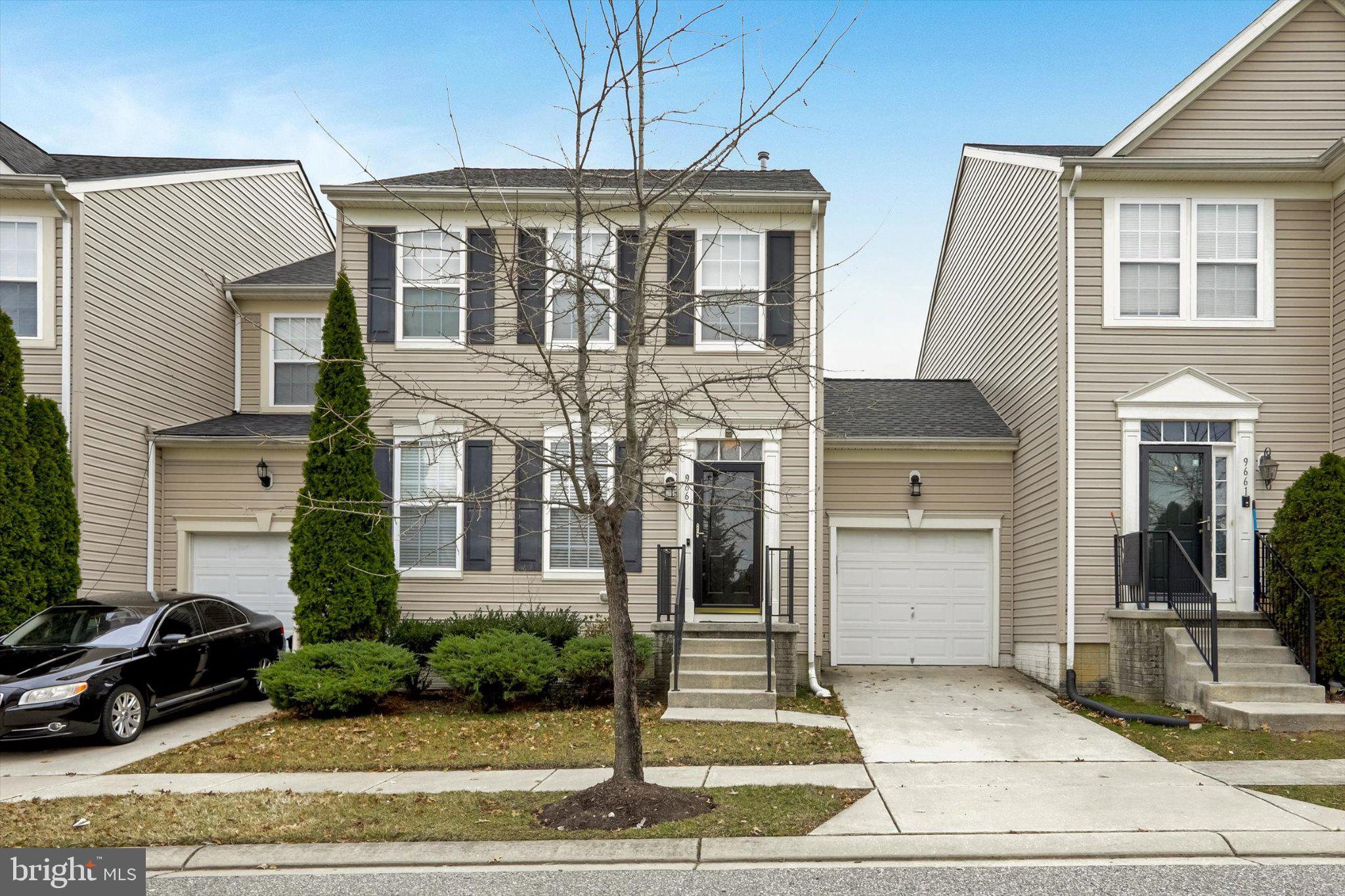 Welcome to this stunning, impeccably maintained townhome in the highly desirable Miramar Landing community! Boasting over 2,500 square feet of beautifully finished living space, this move-in ready home offers the perfect blend of comfort, style, and convenience.

Step inside to an open and airy floor plan highlighted by gorgeous hardwood floors flowing throughout the spacious living room, separate dining area, and gourmet kitchen. The chef’s kitchen is a true centerpiece, featuring top-of-the-line stainless steel appliances, gleaming granite countertops, elegant 42” white cabinetry, and 9’ ceilings that enhance the sense of space and luxury. A stylish half bath completes the main level.

From the main level, step out onto the maintenance-free composite deck overlooking a private, fully fenced backyard—perfect for summer cookouts and entertaining.

Upstairs, the vaulted-ceiling primary suite serves as a relaxing retreat, complete with a walk-in closet and a luxurious en-suite bath featuring a soaking tub, separate shower, and double-bowl vanity. Two additional generously sized bedrooms and a beautiful full hall bath provide ample space for family or guests.

The fully finished lower level is an entertainer’s dream, offering a spacious family/recreation room, a full bath, and a versatile bonus room ideal for a home office, gym, or guest space. A separate utility room provides additional storage and organization. The lower level also features an egress window, adding both functionality and peace of mind.

This immaculate home is filled with upgrades, including hardwood and ceramic tile flooring, stunning light fixtures, and a new architectural shingle roof installed in 2023. The entire home is equipped with a fire sprinkler system for added safety and peace of mind.

Complete with a one-car garage, parking pad, and convenient access to major routes, shopping, and dining, this home truly has it all. Schedule your visit today before it’s too late!