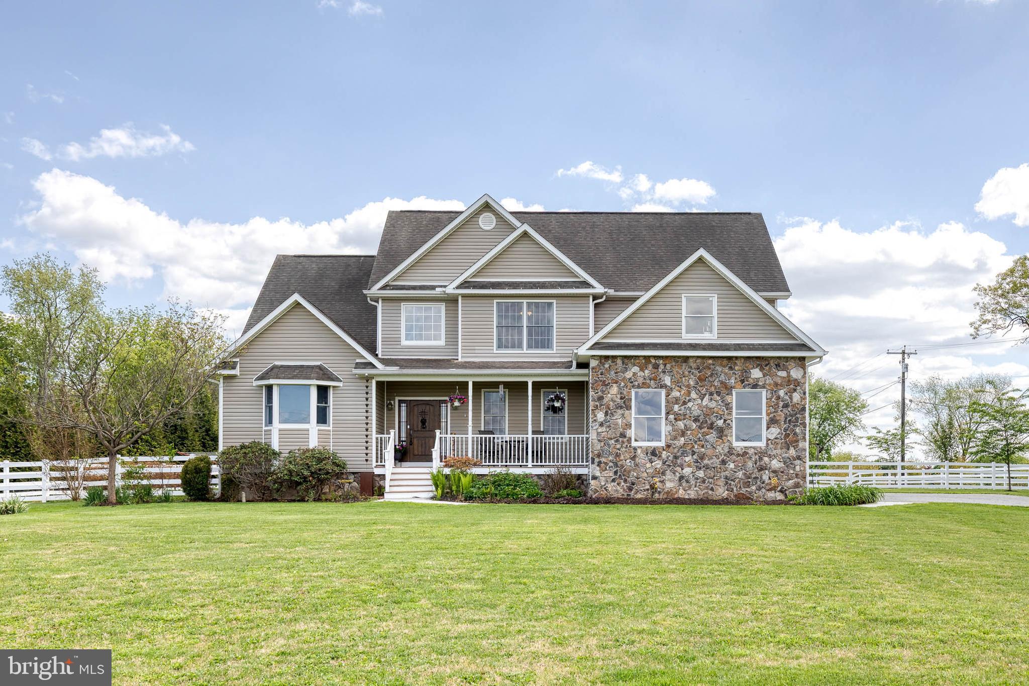 Welcome to 1097 Underwood Road, a truly special property offering the perfect blend of comfort, space, and serene countryside living in sought-after Sykesville. Situated on a picturesque  1.6-acre lot with sweeping views of surrounding farmland, this beautifully maintained home provides just over 3,000 square feet of thoughtfully designed living space.

Inside, you’ll find 4 bedrooms and 3.5 bathrooms, including a desirable main-level primary suite for ease and convenience. A custom library/study creates the perfect space for working from home or unwinding with a good book. The home’s layout offers both functionality and flexibility for everyday living, with a large vaulted living space connected to a large eat-in kitchen.

The unfinished walkup basement presents endless potential...ideal for storage now or ready to be transformed into additional living space in the future.

Step outside and enjoy peaceful outdoor living at its finest. The fully fenced backyard features a spacious deck, patio, and fire pit area (with convenient access off the kitchen), perfect for entertaining or simply taking in the tranquil surroundings and stunning farmland views.

Adding incredible value and versatility, the  3,200 square foot detached barn with 2 oversized doors is equipped with electricity and a 50-amp RV hookup...perfect for hobbyists, storage, or those needing extra workspace. Fully owned solar panels provide energy efficiency and long-term savings. There is also a owned/buried 500 gallon propane tank as well as a generator hookup for the home! 

Built in 2006, this property offers the rare combination of modern comfort, usable land, and scenic privacy - all just a short drive to the charm of downtown Sykesville, local shops, dining, and commuter routes.
Don’t miss the opportunity to make this one-of-a-kind property your own.