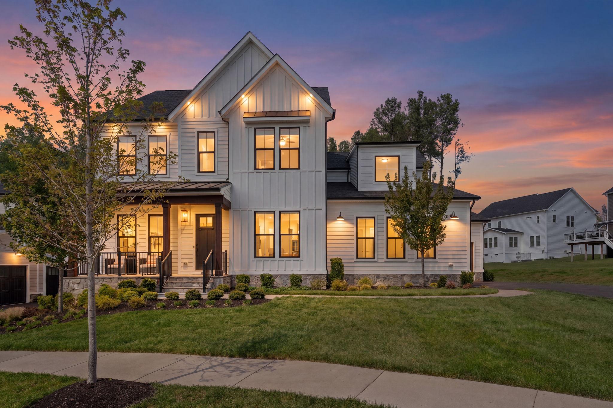 This one is a stunner!  You’ll love this Van Metre-built Belmont ll home with over 5,500 sf of living space, 5 large bedrooms, 4.5 baths, and a 3-car garage with an extended driveway. Set on a .26-acre lot that backs to mature trees! Enjoy an open-concept layout filled with natural light through tons of windows, a gourmet kitchen with an enormous waterfall island, a dream walk-in pantry, wide plank LVP floors and a gorgeous linear fireplace. This home offers neutral decor and a seamless flow for easy entertaining.  Located in the amenity-filled Hartland community. <BR>

<BR>Step inside to the MAIN LEVEL to discover an open floor plan with an abundance of natural light in the entire home! 
The kitchen is a culinary masterpiece, equipped with high-end stainless steel appliances, including a double wall oven and a cooktop with a range hood, complemented by upgraded cabinets, upper-level cabinets with glass doors and lights, upgraded countertops, gorgeous backsplash, and a generous waterfall island that invites culinary creativity. A walk-in pantry ensures ample storage, while the dining space provides a great space for daily living and entertaining your friends and family. The great room, complete with a linear gas fireplace with a custom feature wall, seamlessly connects to the kitchen, creating an ideal place for relaxing or entertaining. Step outside through the family room onto a large, covered, screened deck, with a serene, tranquil wooded backdrop for outdoor living. It’s the perfect spot! <BR>


<BR>The UPPER LEVEL will greet you with a spacious landing area with LVP flooring. The PRIMARY SUITE is a true retreat with windows overlooking trees, a sitting area to enjoy some quiet time, and 2 separate walk-in closets. The lavish bathroom features a soaking tub, a walk-in shower with a rainhead showerhead, and double vanities, all designed to provide a spa-like experience.  Three additional bedrooms on this level, two of which share a large dual entry bath with double sinks. Additional bedroom has a private en-suite full bath. Laundry room conveniently located on this level and offers a utility sink and cabinets for easy storage.<BR>  


<BR>You will love the LOWER LEVEL and will be impressed by the exquisite media room (with all the bells and whistles), humongous recreation room.  The executive bar offers 2 wine refrigerators and an island with marble counters and custom shelving, and a sitting area for easy entertaining. Your opportunities are endless with the enormous bedroom, walk-in closet, and full bath!  

Tons of upgrades in this home including electronic shades in primary suite and family room, top-down bottom-up shades, LVP,
plush carpets, designer light fixtures, ceiling fans, feature wall, and so much more!<BR>

<BR>Experience the epitome of refined living in Hartland, designed to include high-end amenities including gig-speed internet! The community amenities elevate your lifestyle featuring a pool, state-of-the-art fitness center, dog park, walking paths, tot lots, basketball courts, tennis courts, pickleball, Greeting House, and Hartland House. Close to everything!  Old Farm Winery, Hal & Berni Hanson Regional Park, Stone Springs Hospital, Gum Spring Library, Dulles Airport, Brambleton Town Center, Dulles Landing, Middleburg, restaurants, Regal Cinemas, and so much more!