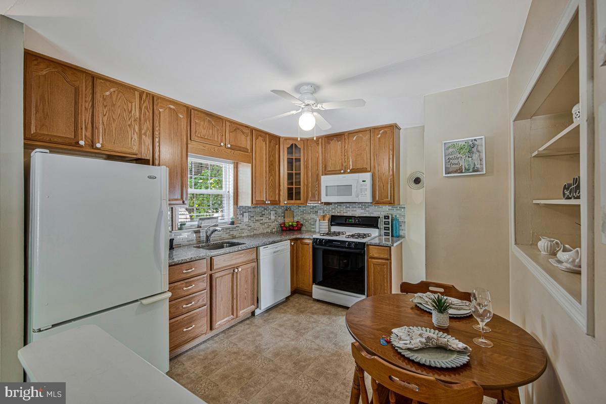One of the nicest lots in the neighborhood, Brick rancher with finished basement, original gleaming hardwood floors, upstairs three bedroom one full bathroom plenty of closets. Downstairs one full bathroom open, beautiful yard with smaller detached garage not for full-size car.