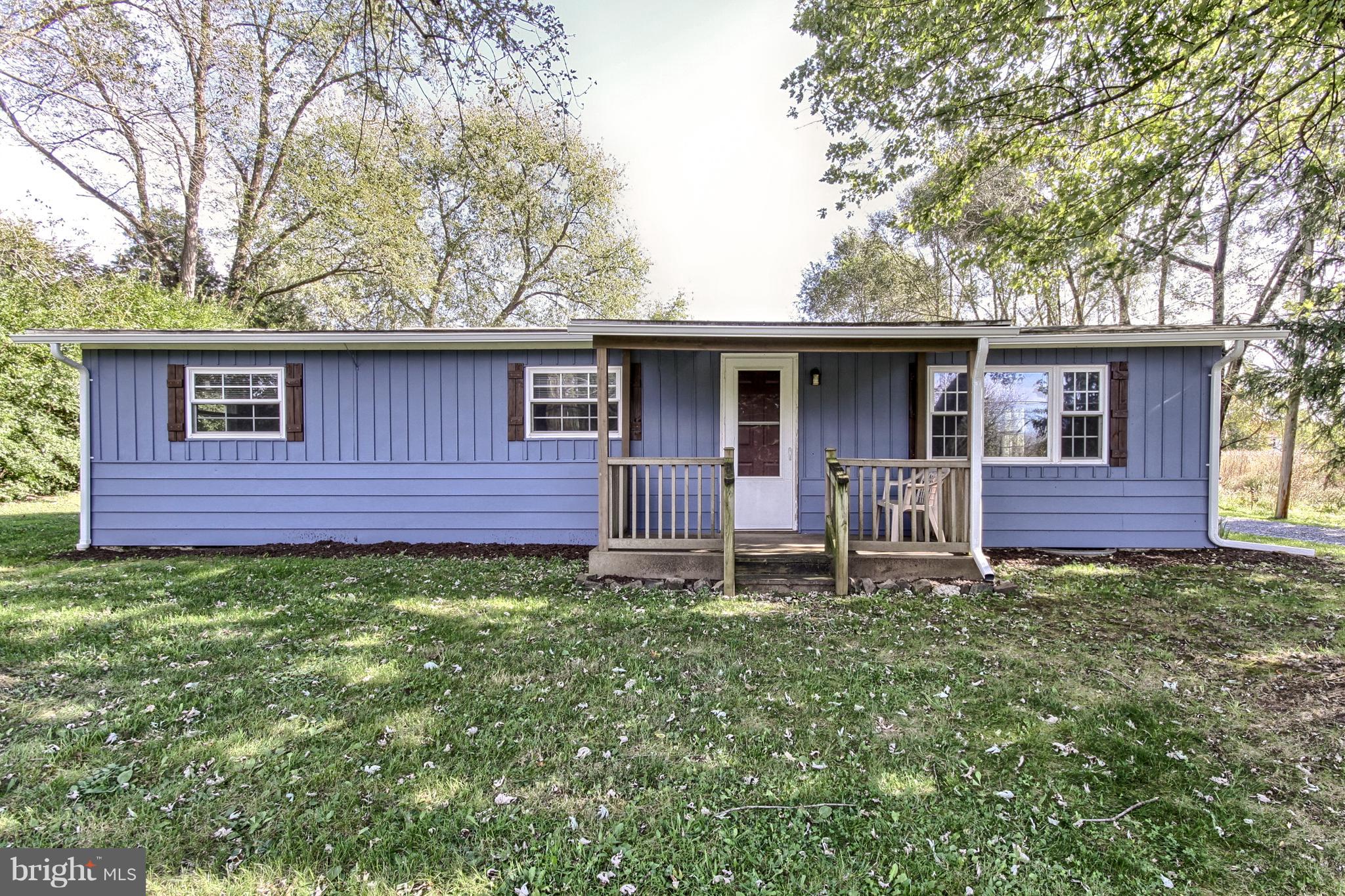 Check out this 3 bedroom 1 bathroom home in Northern York School District. This remodeled home features living room, dining room, and kitchen and laundry room. The front porch is great for listening to the wildlife and the back porch is great for relaxing or having a meal. Outback there is an detached oversized garage. Some of the updates include new Heat Pump system with A/C, new flooring and new appliances. Come make this your home today! Financing available with 20% down through a local bank. Call for details. Will not go FHA or USDA.