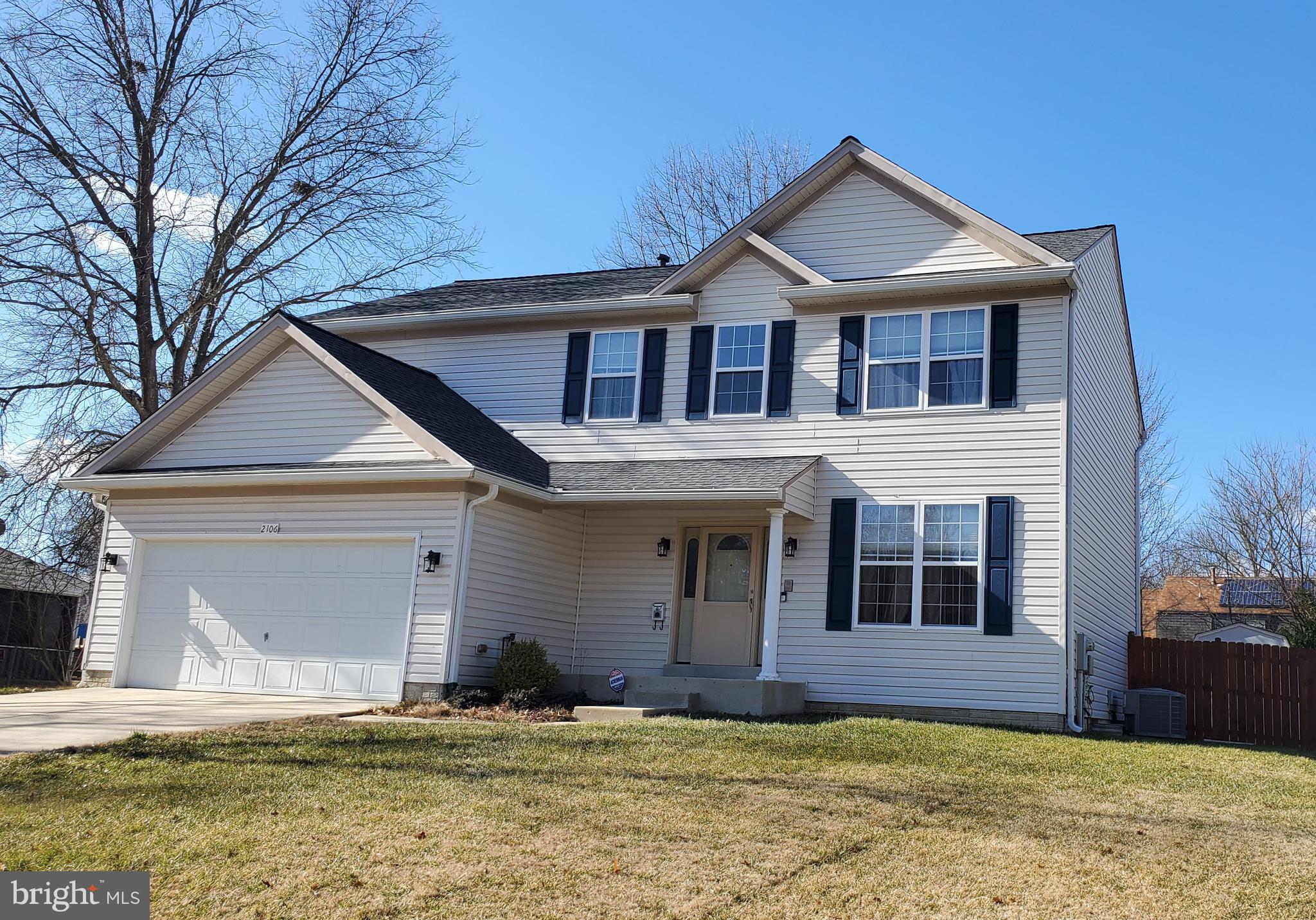 With almost 3,500 Sqft finished, this home is loaded with luxury: Two Story Foyer with a wrapping staircase, Kitchen with stainless steel appliances,  granite countertops, an Island w/glass stovetop, and 42" European Hung Cabinets, Breakfast Room,  family room with gas fireplace, Livingroom, Dining room, Huge Owner's Suite with walk-in closet and a huge newly renovated "Grand Bath", Jacuzzi Jet Tub, very large bedrooms, 2 full baths up, half bath on main, and full bath in the fully finished basement.  Home is nicely updated with new light fixtures, Plush NEW Carpet, Ceramic Tile, and Gleaming Hardwoods. NEW intercom system includes Music, Blue Tooth, 4 Upstairs Speakers and 2  Downstairs. Walk-up areaway from basement to the Backyard. Covered back porch, stamped concrete patio, paver sidewalks, mature shade tree, Large shed with loft, and a 6 ft privacy fence that wraps around the very large backyard. Irrigation System.   Lawn Tractor Conveys. Furniture is for sale. New Roof. No HOA.  This home has it all!!