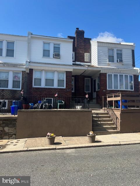 Well maintained rowhome in the Mayfair section of Philadelphia. First floor has living room, dining room both with beautiful parquet floors and a galley kitchen. The second floor features three bedrooms and a hall bath with a skylight. The basement is not finished but could be easily. The laundry area of the basement leads to the rear of the property and the attached one car garage. There is a large front patio to enjoy those summer nights. Location is great as it is within walking distance to stores, restaurants and public transportation. The Estate prefers an as-is offer.