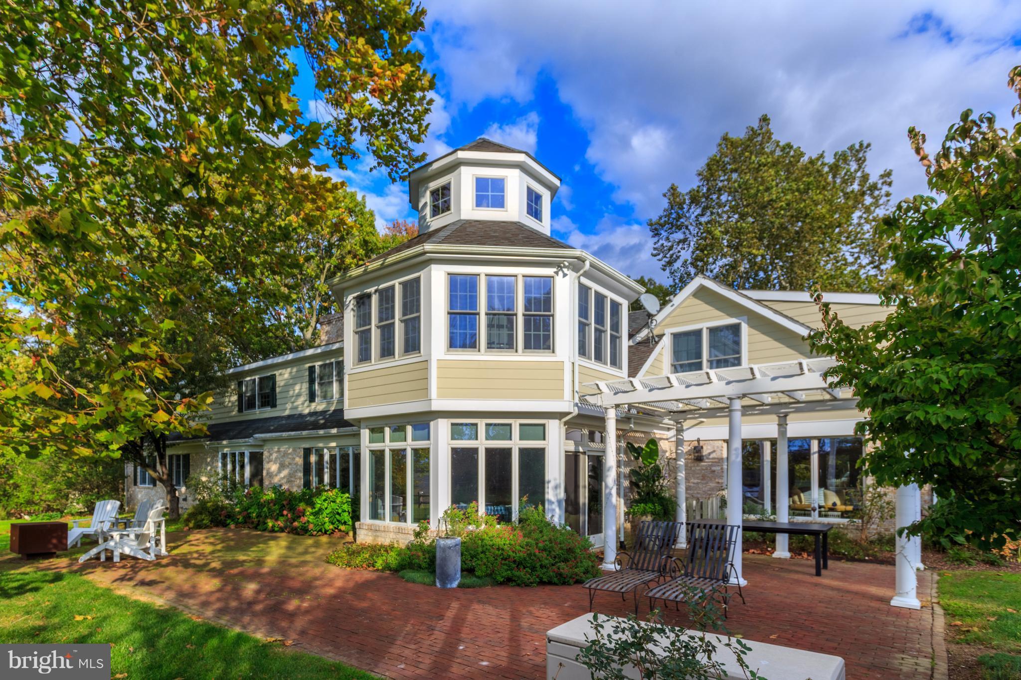 "Money can't buy happiness" is proven wrong when you live in and/or visit this happy house!  Regardless the season, lifestyle is achieved inside and outside this beautiful home and 10-acre property on Worton Creek, overlooking the Chesapeake Bay. An exceptional 6-bedroom, 4 & 1/2 bath home with stunning waterfront, including dock with 2 lifts, salt-swimming pool, playground, 3 car garage & more!