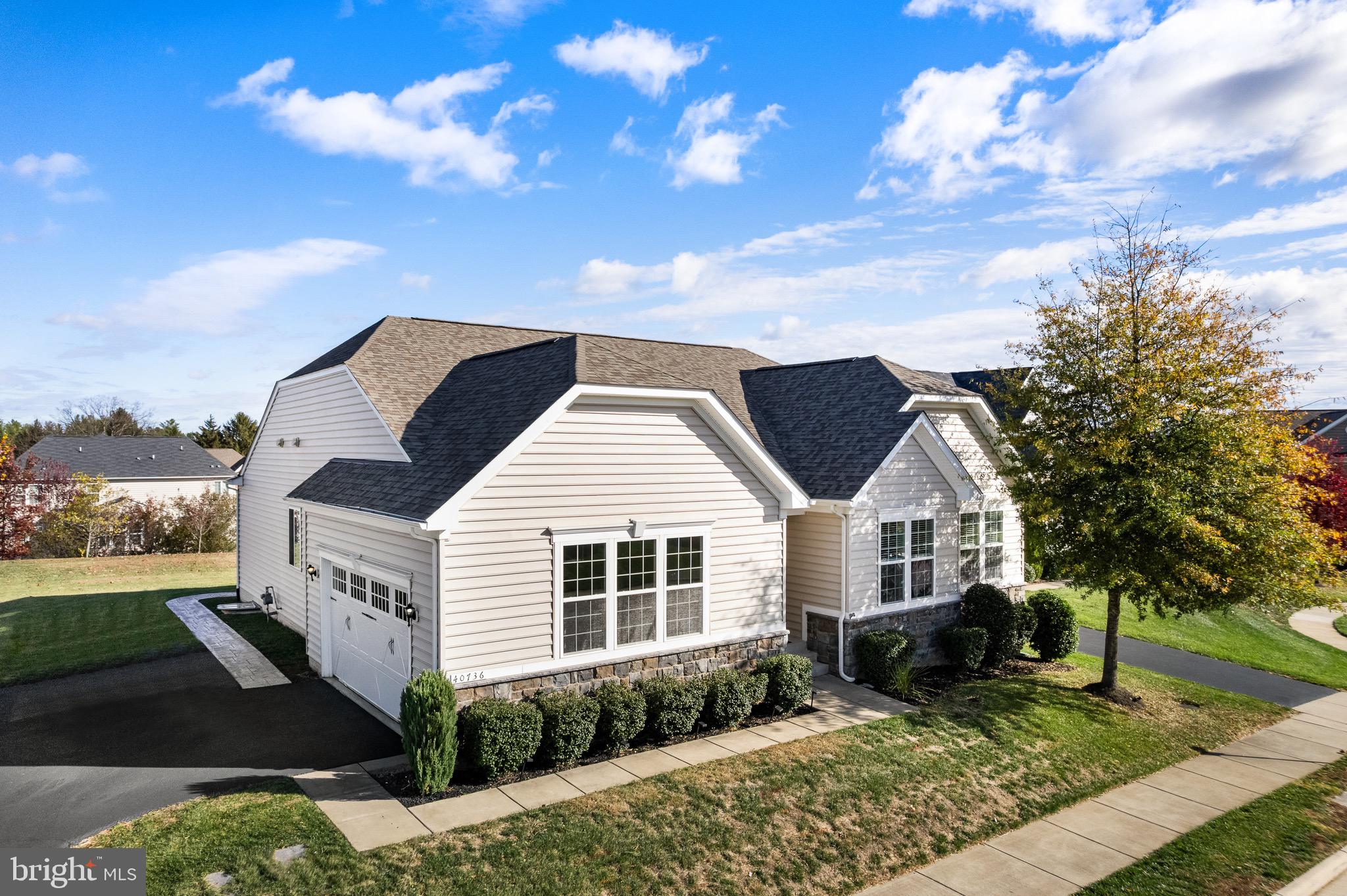 Nestled in charming Aldie Estates, this stunning home offers a perfect blend of modern elegance and cozy comfort. Spanning 5,120 sq ft over 2 levels, this residence features  a large office/den, four spacious bedrooms, three with walk-in closets, and three and a half beautifully appointed bathrooms, ensuring ample space for relaxation and privacy.  Bright sunroom leads to a small deck with a huge patio.  Mostly finished basement, with a second Master Bedroom and plenty of room for a mancave or entertainment, or even an in-law-suite. Modern elegance in an Open floor plan. Step inside to discover an inviting open floor plan offering main-level living, highlighted by gleaming wood floors and abundant natural light. The gourmet kitchen is a chef's dream, complete with upgraded countertops, stainless steel appliances, a generous island and a huge 78”x92” walk-in pantry, perfect for casual dining or entertaining. Choose between the ample living space or the bright sunroom addition to relax. In its own wing of the home, the primary suite features a luxurious closet and a spa-like bathroom with a walk-in shower, and jetted tub. The finished basement offers additional living space, ideal for a home theater or play area, with windows that invite the outdoors in. Outside, the property boasts a beautifully landscaped yard, with a large patio for outdoor enjoyment. New Roof in 2025! The lot, spanning  10,019 sf, provides a peaceful backdrop for your daily life. Lot is over 20 feet higher than the homes behind it, allowing for unobstructed views. With a side-entry attached garage accommodating two vehicles and an asphalt driveway, convenience is at your fingertips. This home is not just a place to live; it’s a sanctuary where memories are made. Experience the perfect blend of comfort and style in this exceptional property, in a great school district!
UPDATED INTERIOR PHOTOS coming June 5th.