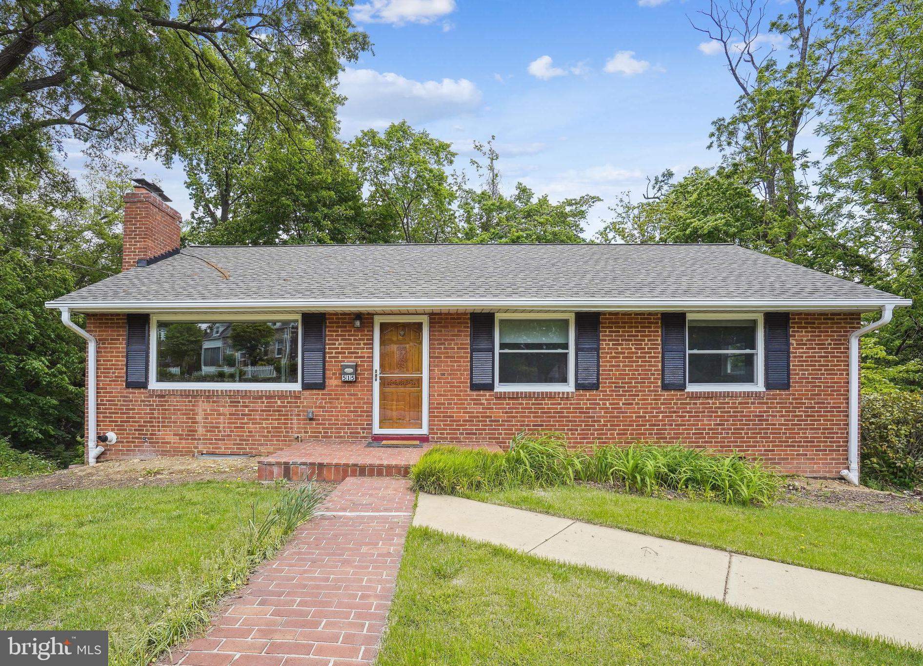 Charming, sun filled, 2100 sq ft.  4 bedroom 2 bathroom plus den rambler less 3/4 mile to Ballston Quarter & Metro station!  Featuring gleaming refinished hardwood floors, new windows, updated remodeled kitchen with stainless steel appliances and Silestone countertops. Spacious living room and dining room.  Relax in the large addition behind the kitchen that has many uses and a great view of the Lubber Run Stream. Fully finished, waterproof pristine basement with new carpet has one  bedroom with full bath and walk-in closet, a den/office with walk-in closet, and two rec room areas.   Fresh paint throughout. New heating and cooling systems, new siding and lots of storage space in the attic.  Great location for nature lovers, only . 3 miles to new Lubber Run Community Center, Lubber Run Park, and Bluemont Trail, connecting to Arlington's extensive trail network!  Convenience and surroundings make this the perfect home and location!