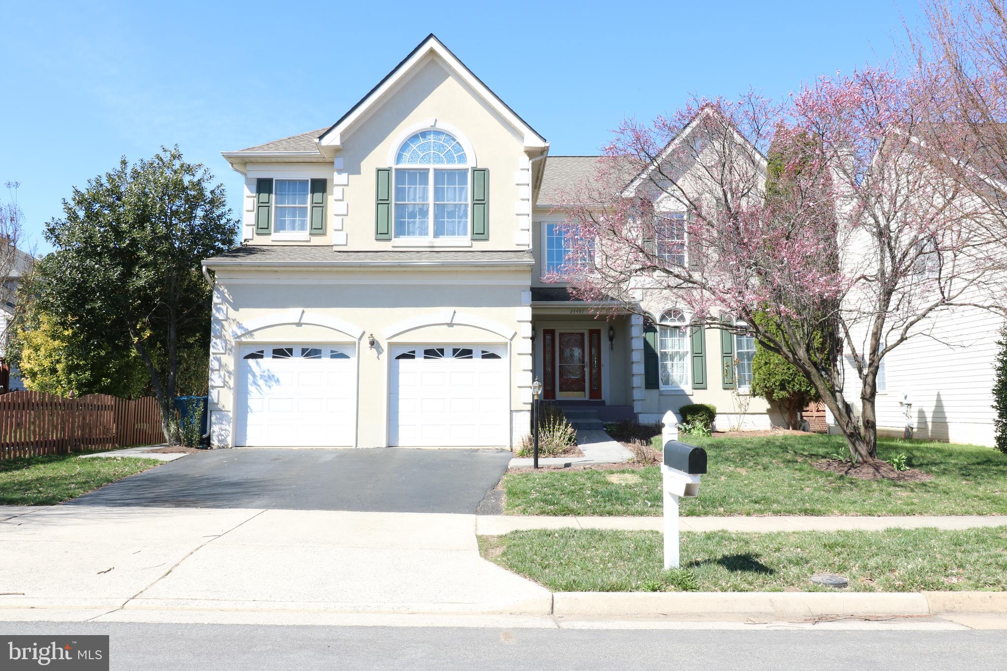 You will love this gorgeous single family home located in the charming community of South Riding! Property features 4 bedrooms and 4.5 bathrooms. Open living at its finest with 4,100 SQ FT. The elegant two-story foyer leads you to the formal living and dining room with gleaming hardwood floors, crown molding, and chair rail molding. Cozy two-story family room features a  fireplace, which is ideal for cold evenings. Gourmet kitchen features 42" cabinets, stainless steel appliances, kitchen island, and plenty of room for table space. Secluded main level office is perfect for working from home. Spacious master bedroom features vaulted ceilings and flex space for a sitting area or additional office. Luxurious master bathroom features a double vanity, soaking tub, and standing shower. Lower level recreation room is an entertainers dream with a wet bar and media room. Recreation room features a full bathroom and walk up stairs leading to the backyard. Property features a gorgeous screen in deck. Wonderful South Riding community amenities (5 pools, fishing piers, cardio gym, fitness trail, tot lots, tennis courts, disc golf).