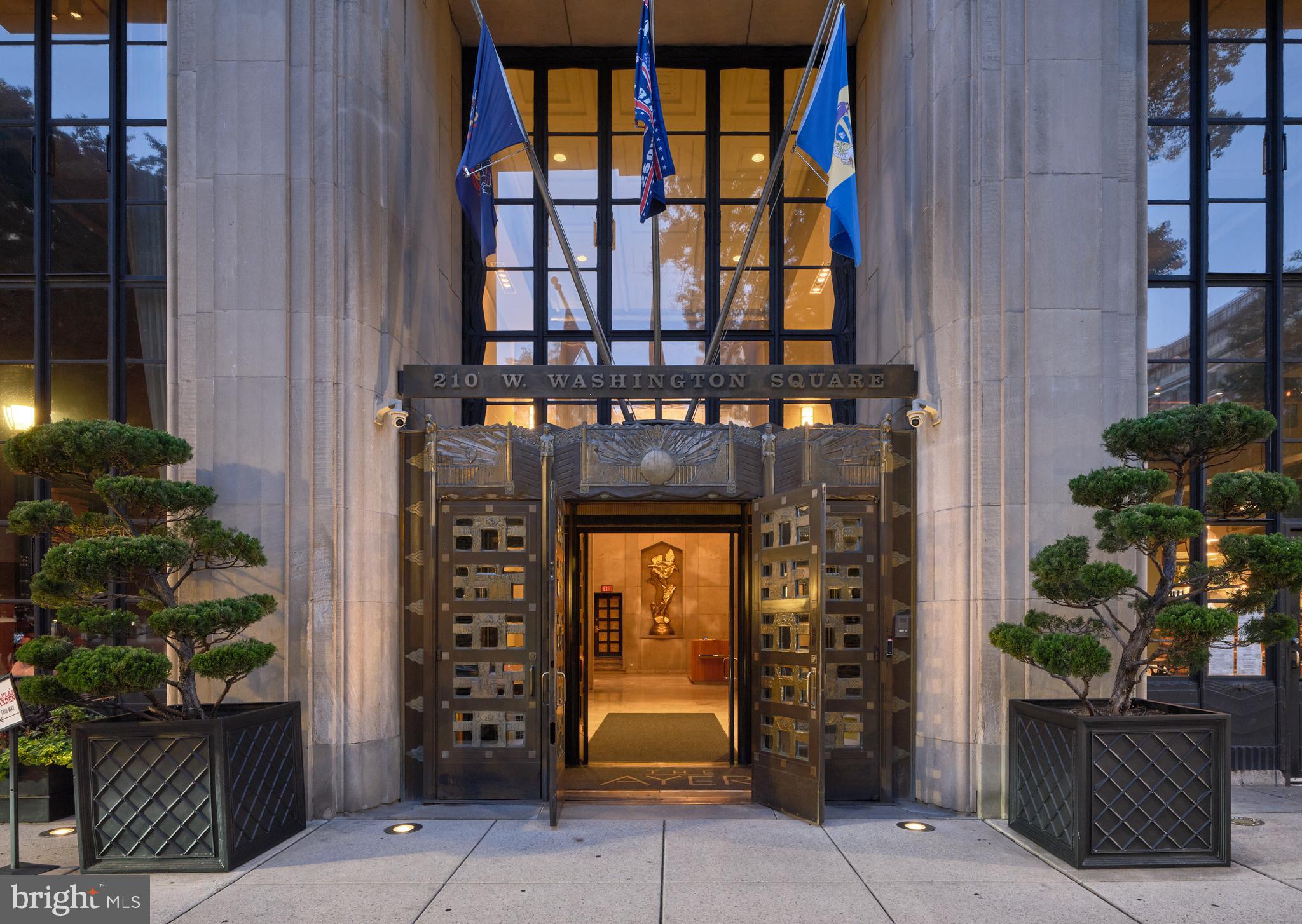 Housed within the award-winning Ayer Condominiums, this ultra-luxurious 1,685-square-foot home represents a rare intersection of historic charm and modern design. Masterfully envisioned by architect Wesley Wei, the two-bedroom, 2.5-bathroom residence immediately captivates with its soaring eleven-and-a-half-foot ceilings and breathtaking views of Washington Square.

The expansive layout flows seamlessly into the ultimate owner's suite, a massive retreat that includes a dedicated sitting area and captures beautiful sunsets from the West. Step outside onto the private terrace to enjoy the fresh air and take in the vibrant surroundings.

Living at The Ayer means indulging in a full suite of elite amenities. The building features an on-site fitness center, private storage, a full-time concierge, and valet parking. Perhaps the most exclusive perk is the chauffeur-driven BMW 7-Series concierge car, ready to transport you through the city in style. This is a premier opportunity to own a design-driven oasis in a legendary neighborhood.