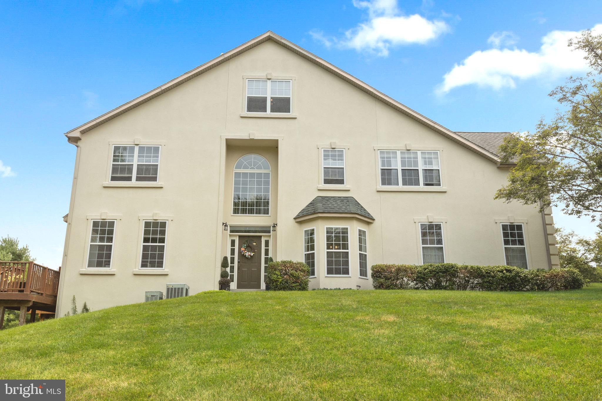Welcome to 326 Silo Mill Lane, located in the highly sought-after gated community of Center Point Farms. 
This beautifully maintained end-unit townhome offers 4 bedrooms, 3 full bathrooms, 2 half bathrooms, a finished basement, and four levels of thoughtfully designed living space that perfectly balances elegance, comfort, and functionality. Step through the front door into a dramatic two-story foyer featuring soaring ceilings and beautiful hardwood flooring that immediately sets the tone for the rest of the home. To the left, a private home office provides the ideal space for remote work, studying, or a quiet retreat. To the right, the formal dining room creates the perfect setting for hosting holidays and special occasions while flowing seamlessly into the beautifully updated kitchen. Designed with both style and function in mind, the kitchen showcases updated finishes, a large center island, abundant cabinetry, generous counter space, and double ovens, making meal preparation and entertaining effortless. Adjacent to the kitchen is the inviting family room, where a stunning  fireplace serves as the focal point of the space. Soaring ceilings and oversized windows fill the room with natural light, creating a warm and welcoming atmosphere. Just off the family room step onto the spacious deck, perfect for morning coffee, outdoor dining, or relaxing while overlooking the open green yard space. The second level is home to the spacious primary suite, complete with high ceilings, a generous walk-in closet, and a private en suite bathroom. Two additional bedrooms with spacious closets, another full bathroom, and a convenient laundry area complete this level. The third floor offers exceptional versatility with a private retreat that can easily serve as a fourth bedroom, guest suite, bonus room, or home office. This level also features its own full bathroom and ample closet space, providing comfort and privacy for guests or extended family. The lower level features a finished basement with fireplace, and expands the home’s living space with  endless possibilities for a recreation room, media room, home gym, playroom, or additional entertaining area. A convenient half bathroom and direct outside access to the yard adds to the home’s functionality. As an end-unit, you’ll enjoy a two-car garage and driveway,  added privacy, extra windows, and an abundance of natural light throughout. Residents of Center Point Farms enjoy exceptional community amenities, including a gated entrance, fitness center, tennis courts, playground, and beautifully maintained common areas. Conveniently located near shopping, dining, parks, and major commuter routes this home offers the perfect combination of luxury, convenience, and low-maintenance living. Don’t miss your opportunity to own this exceptional home in one of Lansdale’s premier communities. The Property is being sold strictly "AS-IS".  Schedule your private showing today!