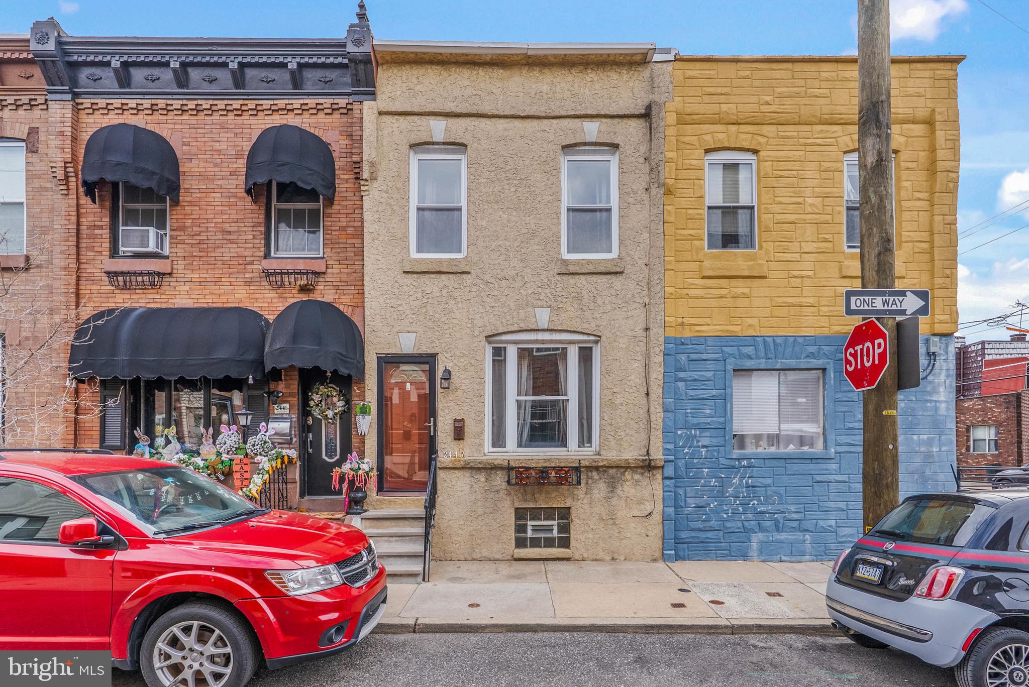 Nestled in a fantastic South Philly location, this beautifully maintained 2-bedroom, 1.5-bath home offers a perfect blend of character and modern convenience. Step into a spacious living area featuring rich cherry hardwood floors and an open layout that fills the home with natural light. 
The expansive eat-in kitchen is updated for all your cooking needs, boasting ample cabinet space, brand-new appliances, butcher block countertops, and a farmhouse sink. It’s perfect for both casual meals and entertaining. Just off the kitchen, enjoy a private outdoor space—ideal for gardening, relaxing, or hosting friends. A convenient first-floor half bath adds to the home’s practicality.
Downstairs, the mostly finished basement offers a laundry area with W/D and plenty of extra space for storage, a home gym, or a creative workspace.
Upstairs, you’ll find two generously sized bedrooms, including a spacious primary suite with built-in storage. Both bedrooms feature ceiling fans and ample closet space. The oversized bathroom is a true retreat, complete with a free-standing shower, separate soaking tub, and sleek modern fixtures.
Additional highlights include a new roof and central air for year-round comfort.
Don't miss out on this South Philly gem, perfect for investors or first-time buyers—schedule your showing today.