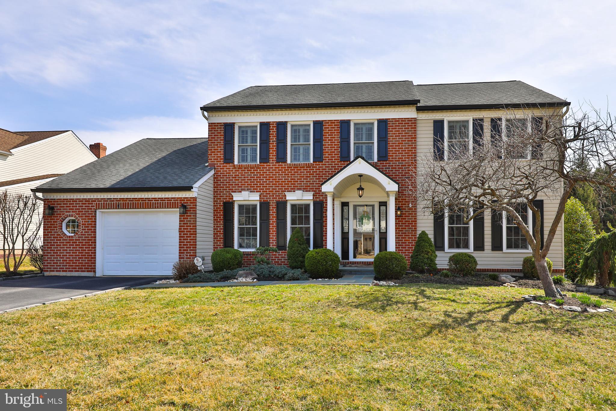 Nestled on a quiet cul-de-sac in the highly desirable Cardinal View neighborhood, this exceptional 4-bedroom, 2.5-bath brick-front home offering nearly 3,000 SF of living space has been meticulously updated since its purchase in 2014. With a blend of classic charm and modern enhancements, this home offers a perfect balance of comfort and style. The inviting outdoor oasis features a heated, in-ground, saltwater pool, just in time for summer gatherings and Memorial Day Weekend celebrations. Inside, gleaming hardwood floors extend throughout the home, including the cozy Family Room, where a gas fireplace is beautifully framed by custom built-in cabinetry. Designed for today's lifestyle, the formal Living Room has been transformed into a functional home office with elegant custom built-ins, while the Dining Room has been thoughtfully upgraded to enhance its sophisticated appeal. At the heart of this home is a dreamy Kitchen, seamlessly connected to the Family Room and Breakfast Nook. This light-filled space boasts Quartzite countertops, a center island perfect for meal prep and entertaining, recessed and decorative lighting, stainless steel appliances, and a Carrara marble backsplash. Upstairs, the spacious Owner's Suite is a true retreat, featuring an enviable walk-in shower, a dual vanity, and a huge custom-organized closet. Three additional well-appointed bedrooms all with hardwood flooring share a beautifully renovated hall bath. The finished basement provides extra living space, ample storage, and potential for an additional bathroom. A whole-house generator ensures peace of mind, especially during unpredictable weather conditions. With low taxes, top-rated schools, and unbeatable convenience to everything Conshohocken has to offer, this home is a must-see. Don’t blink or you'll miss this opportunity to own a meticulously maintained home in one of the area's most sought-after neighborhoods!