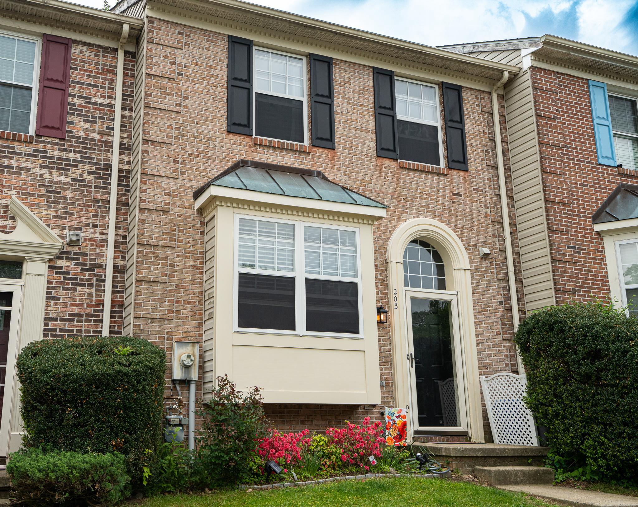 **Beautifully updated, brick-front townhome in the heart of Abingdon!  *Spanning three fully finished levels, this turnkey home offers 3 bedrooms and 2.5 bathrooms, blending modern upgrades with everyday functionality. -----Main Level Highlights: *Inviting Entry: Features a custom built-in cubby for coats and bags, right next to a convenient powder room. *Sunlit Living Space: The spacious living and dining room combo boasts a charming bay window with a built-in bench, perfect for reading or relaxing. *Modern Eat-In Kitchen: Equipped with granite countertops, island seating, a dedicated breakfast area, and newer appliances (including a brand-new 2026 stove). ---Indoor-Outdoor Living: *Two-Tier Deck: French doors off the kitchen lead to a massive two-level deck and a fully fenced backyard that backs to a serene, partially wooded area—perfect for entertaining guests and pets. *Bonus Storage: Includes a large, walk-in storage shed for your lawn mower and gardening tools. -----Upper & Lower Levels: *Restful Upper Level: Houses three generously sized bedrooms, including a primary suite complete with a spacious walk-in closet. *Flexible Lower Level: The massive, fully finished basement features a full bathroom, separate laundry room with a full-size washer and dryer, and extra storage. This walk-out space easily functions as a fourth bedroom, home office, or recreation room. ---Key Updates & Location: *Move-In Ready: Enjoy peace of mind with recent updates, including a newer roof (circa 2018), modern LVP flooring, gutter guards, updated light fixtures/ceiling fans, and refreshed kitchens and bathrooms. -----Commuter's Dream: Located just minutes from I-95 and Route 40 for seamless travel in any direction. You are only 25 minutes from Baltimore’s vibrant cultural scenes, universities, and professional sporting events.  ***ASK ME ABOUT 100% 'ZERO' DOWN FINANCING OPTIONS!***