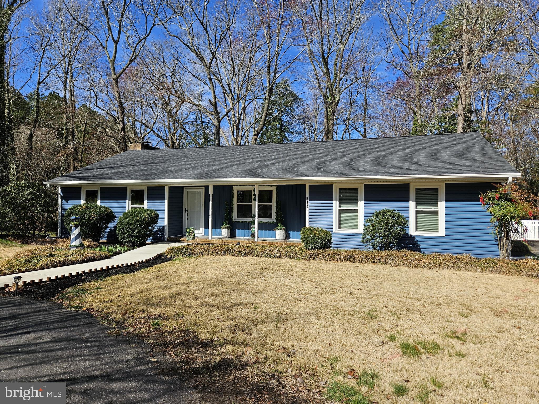 You will be smiling when you see this recently renovated rancher on half an acre lot in Silver Run subdivision. New siding, roof, windows, entry sidewalk, front door the list goes on- and that is just outside. Walking inside this 3 bedroom 2 bath home you will find hardwood floors throughout- gorgeous moldings, living room, formal dining room, a large country kitchen with an entire wall of built-in bookcases, beautiful cabinets and granite countertops. Relax in front of the gas fireplace or enjoy stepping into the lovely sunroom overlooking the wooded fenced backyard. Priced below appraised value- make this your home today.