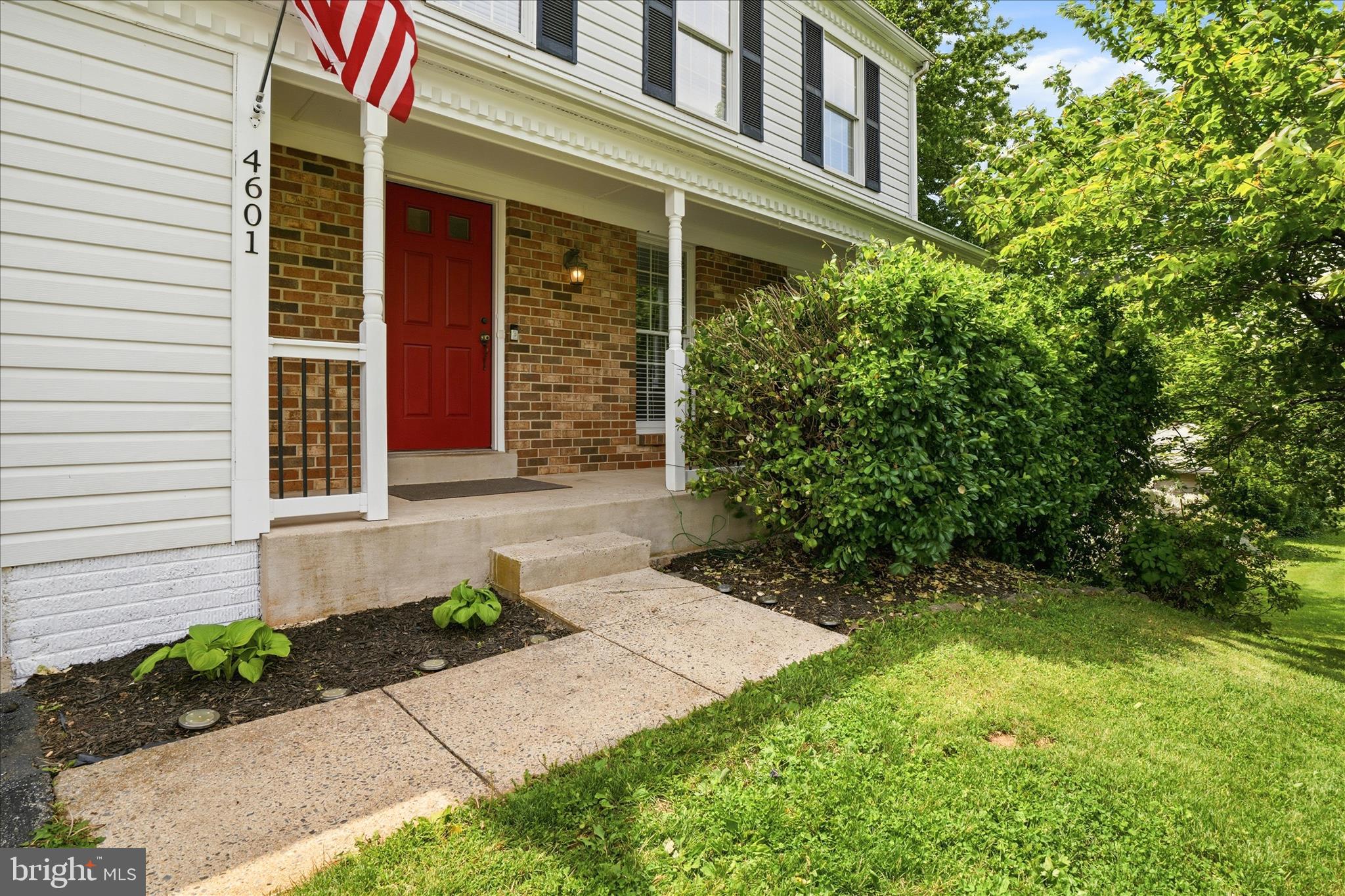 Welcome to this well cared for home in the heart of Middletown, located within the highly sought after Blue Ribbon school district. Lovingly maintained by the same family for the past 11 years, this home offers a comfortable layout and design for all.

Walk in on the main level; which includes a spacious living room, dining room, family room, kitchen, and convenient half bath; perfect for both everyday living and entertaining. The kitchen is equipped with New stainless steel appliances, and the home has been freshly touched up and painted, giving it a clean, move-in ready feel.  Currently, the living room, is set up as a 4th Main level bed. (can/will be reverted to living room prior to closing). Step outside from the family room, onto the Trex deck, an ideal spot for relaxing, grilling or hosting gatherings.

Upstairs, all three bedrooms are thoughtfully situated on the upper level. The primary suite is generously sized and features double door entry, two closets, and a private en-suite bath. Two additional bedrooms share a full hall bath.

The partially finished basement adds additional living space with carpet already installed and walls insulated, offering a great foundation for a future recreation room, home theater, or flex space tailored to your needs.

Outside, enjoy a large rear yard with three sides already fenced, offering space for play, pets, or future outdoor enhancements. A one car front loading attached garage and covered front porch add everyday convenience and curb appeal.

Additional updates include an architectural shingle roof (2019) and a new water heater, providing peace of mind for the next owner.

Situated in an established community with no HOA, this home provides both flexibility and value. Thoughtfully priced to reflect the opportunity it presents, a wonderful chance to personalize and build equity in a highly desirable location.