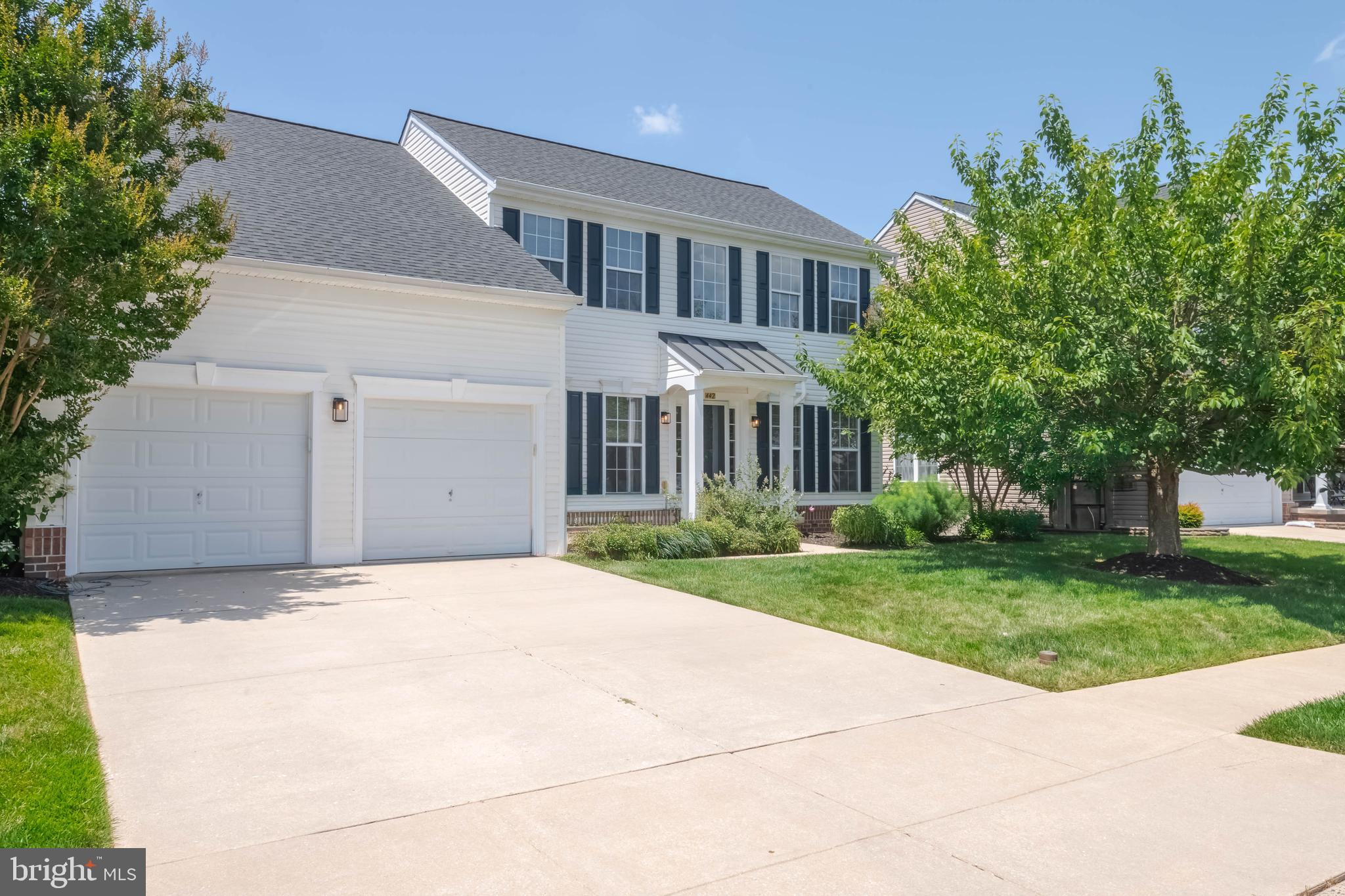 Home will be active on the 4th and showings can begin.  Thanks for Patience, I promise it is worth the wait. Welcome to 422 Clydebank.  This beautiful colonial in the sought-after community of Monmouth Meadows! Featuring 4 bedrooms and 2.5 baths, this home offers an open and inviting floor plan filled with natural light. The main level showcases beautiful hardwood floors, a spacious family room, and a private office/den conveniently located off the family room. The upgraded kitchen features white cabinetry, beautiful countertops, a walk-in pantry, and ample table space, making it perfect for everyday living and entertaining.

Step outside onto the deck overlooking the beautifully manicured backyard — an ideal space for relaxing or hosting gatherings.

Upstairs, you’ll find four generously sized bedrooms and two full baths, all freshly painted with brand-new carpet. Each bedroom offers large closets, while the spacious primary suite features hardwood flooring, oversized walk-in closets, and a luxurious primary bath.

The unfinished walkout lower level provides endless possibilities and is ready for your personal finishing touches.
The community is close to all shopping, restaurants, I95, Forest Hill, Towson.  Lovely walking trails, sidewalks and parks nearby.
